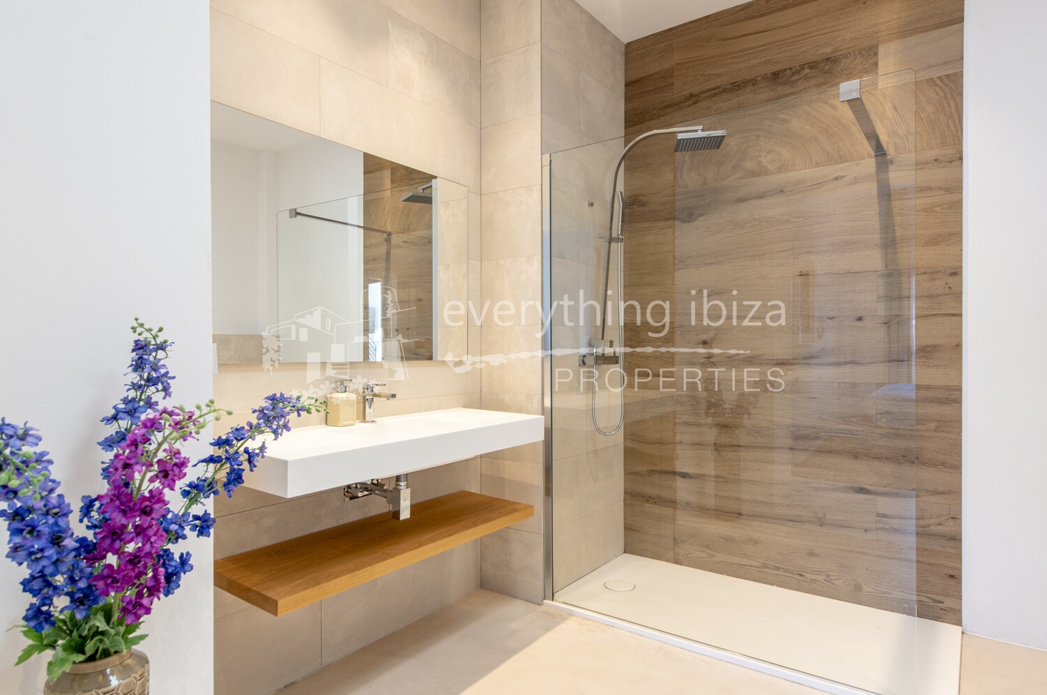 Stylish Contemporary Villa in Peaceful Setting near Beach with Sea and Sunset Views, ref. 1692, for sale in Ibiza by everything ibiza Properties