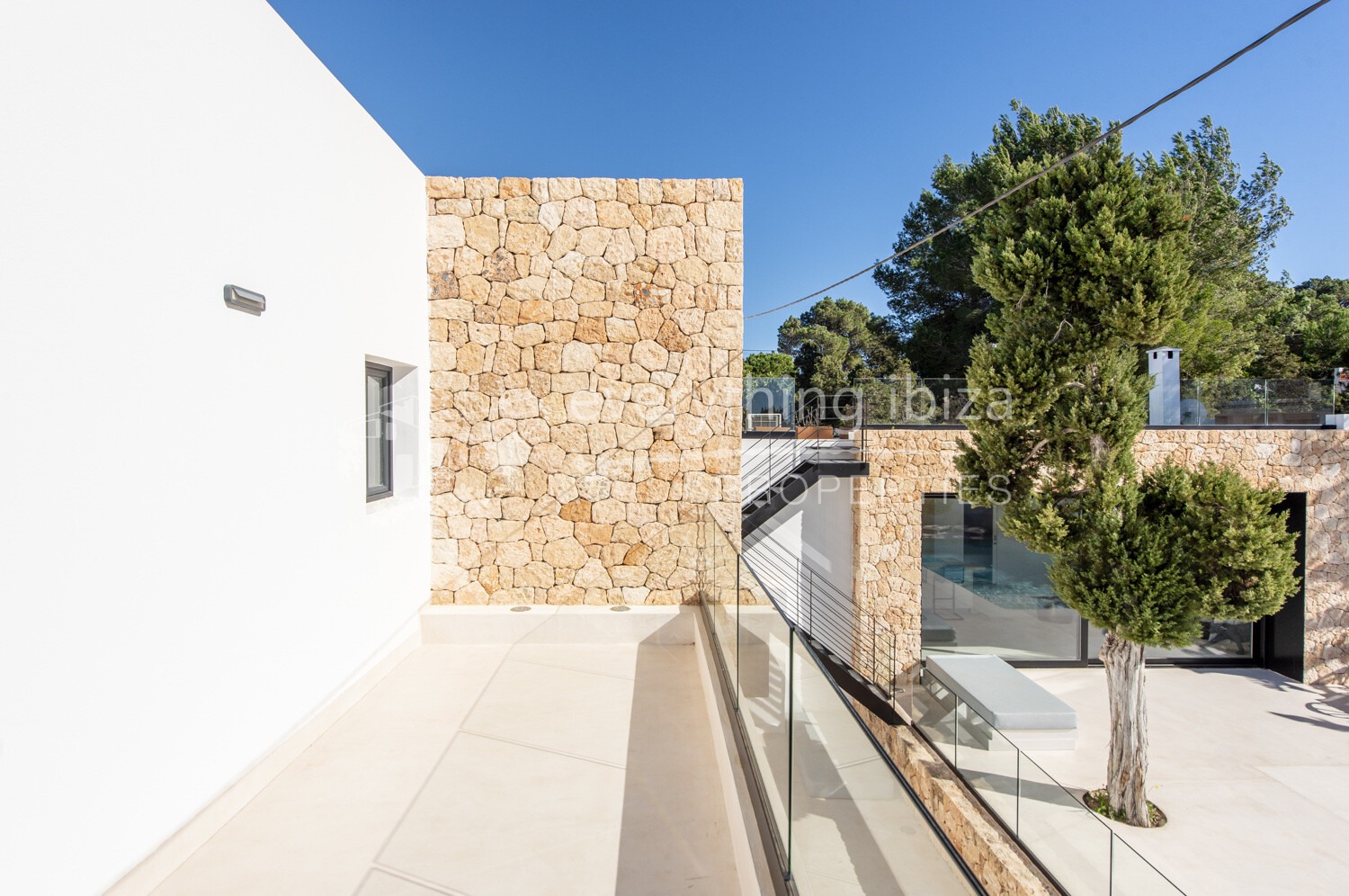 Stylish Contemporary Villa in Peaceful Setting near Beach with Sea and Sunset Views, ref. 1692, for sale in Ibiza by everything ibiza Properties