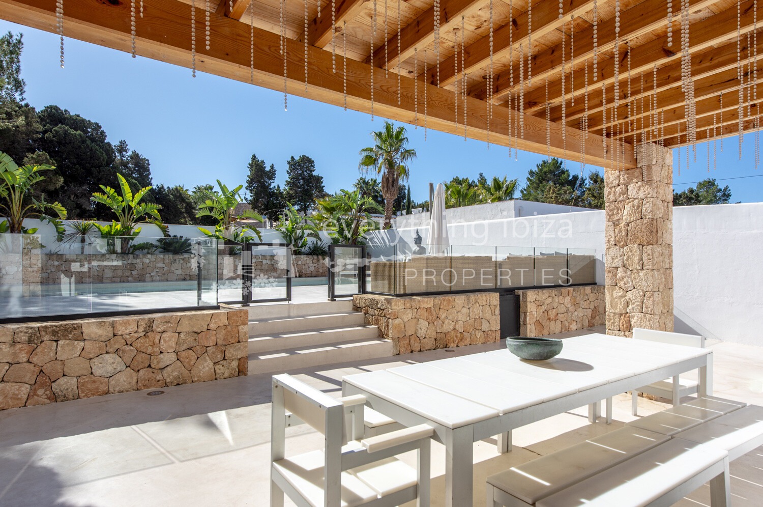 Stylish Contemporary Villa in Peaceful Setting near Beach with Sea and Sunset Views, ref. 1692, for sale in Ibiza by everything ibiza Properties