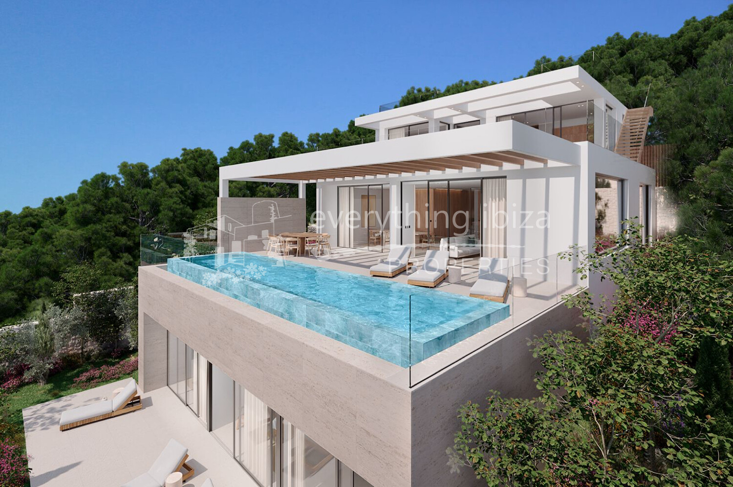 Luxury New Build Mediterranean Styled Villas in a Desirable Excellent Location, ref. 1697, for sale in Ibiza by everything ibiza Properties