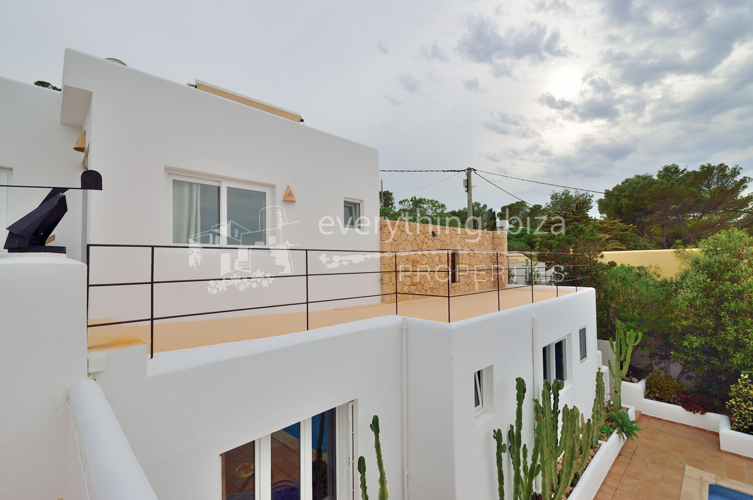 Charming Elegant Villa with Super Sea & Coastline Views in Peaceful Cala Moli, ref. 1704, for sale in Ibiza by everything ibiza Properties