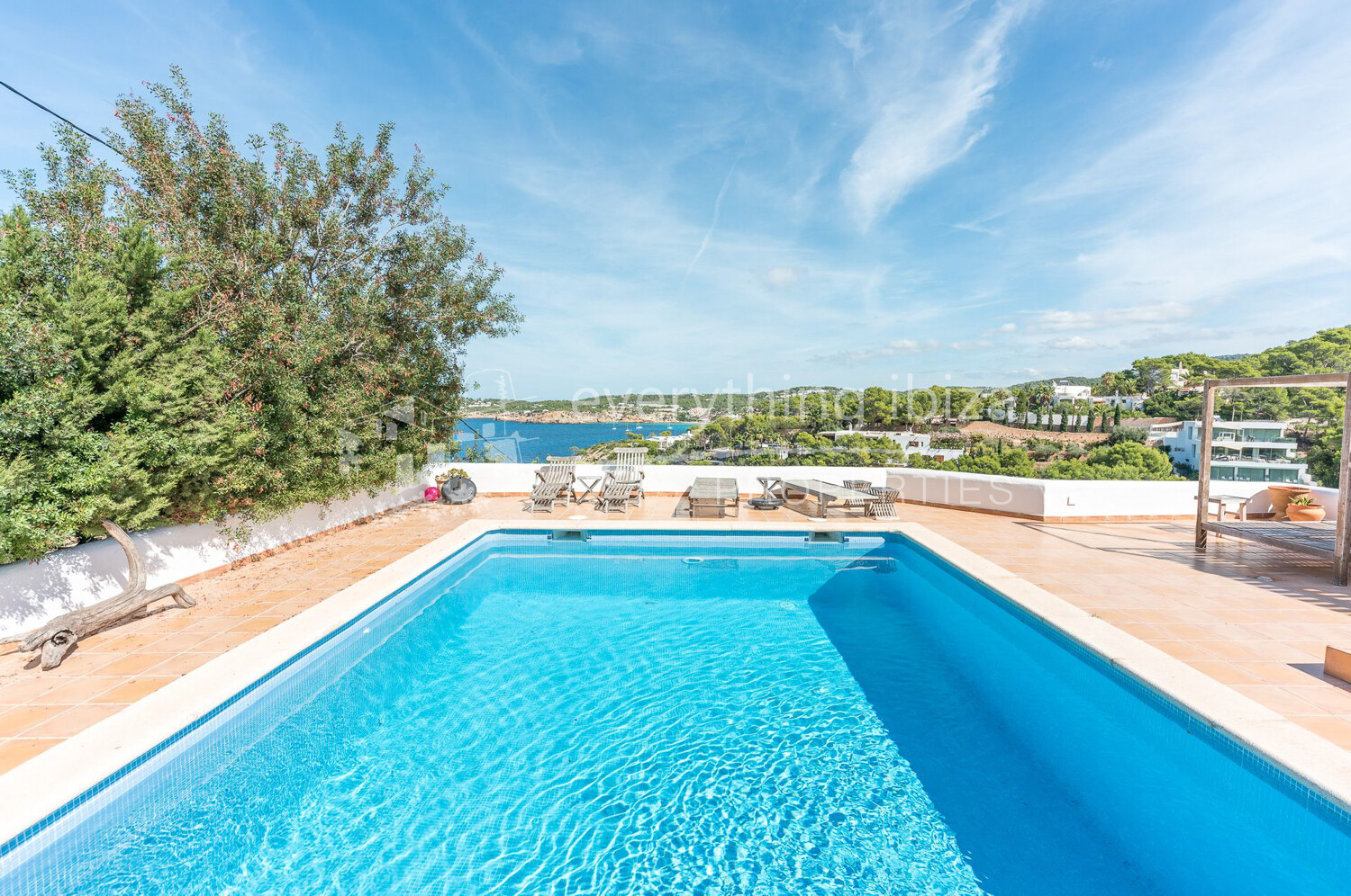 Charming Elegant Villa with Super Sea & Coastline Views in Peaceful Cala Moli, ref. 1704, for sale in Ibiza by everything ibiza Properties