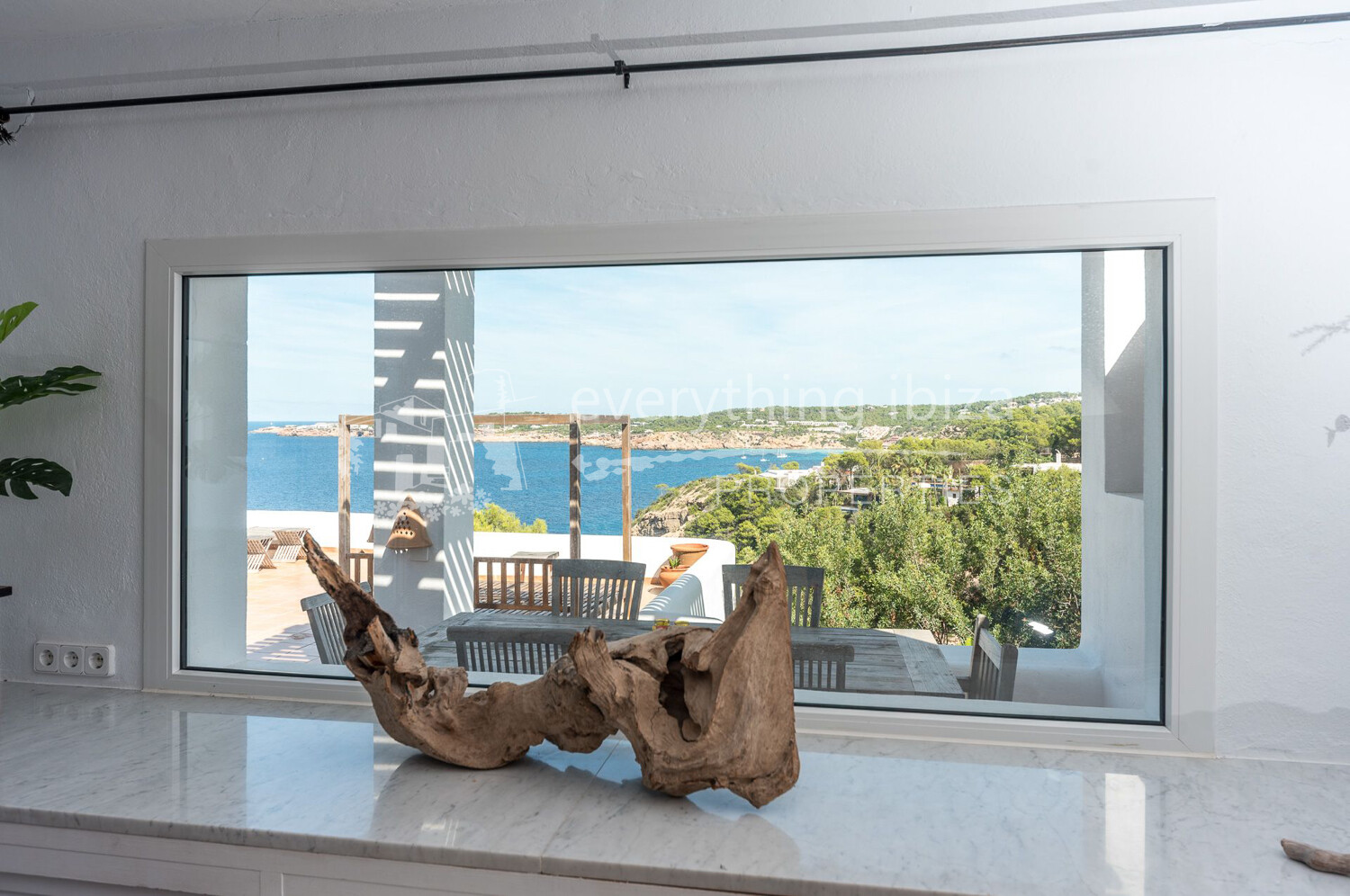 Charming Elegant Villa with Super Sea & Coastline Views in Peaceful Cala Moli, ref. 1704, for sale in Ibiza by everything ibiza Properties