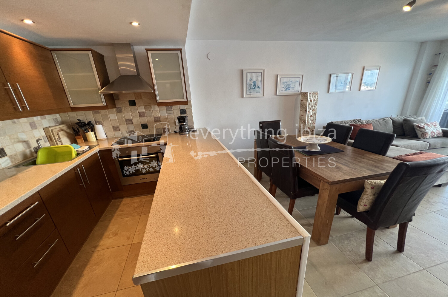 Contemporary Modern 2 Bed Apartment with Super Sea, Bay & Sunset Views, ref. 1705, for sale in Ibiza by everything ibiza Properties