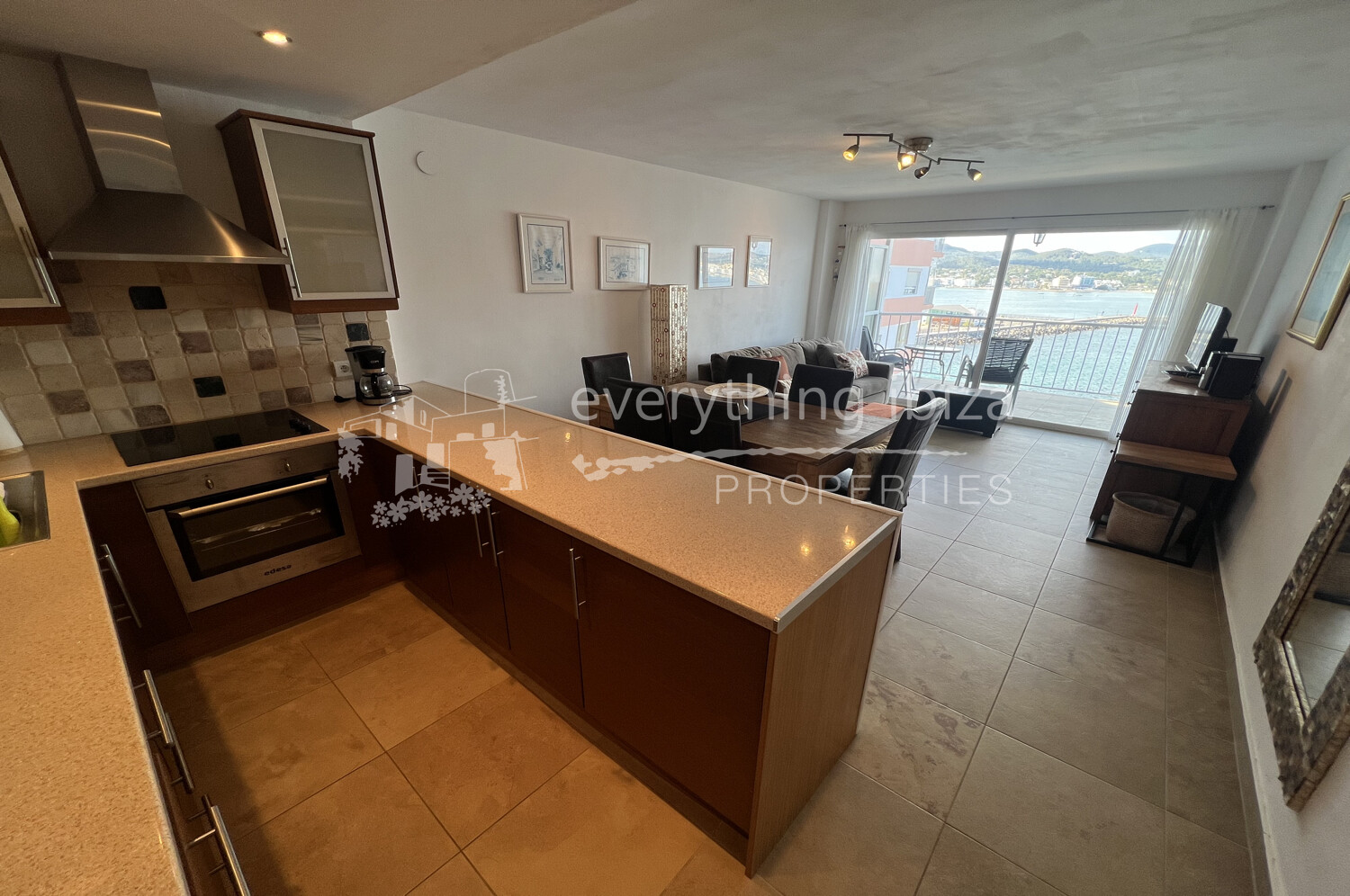 Contemporary Modern 2 Bed Apartment with Super Sea, Bay & Sunset Views, ref. 1705, for sale in Ibiza by everything ibiza Properties