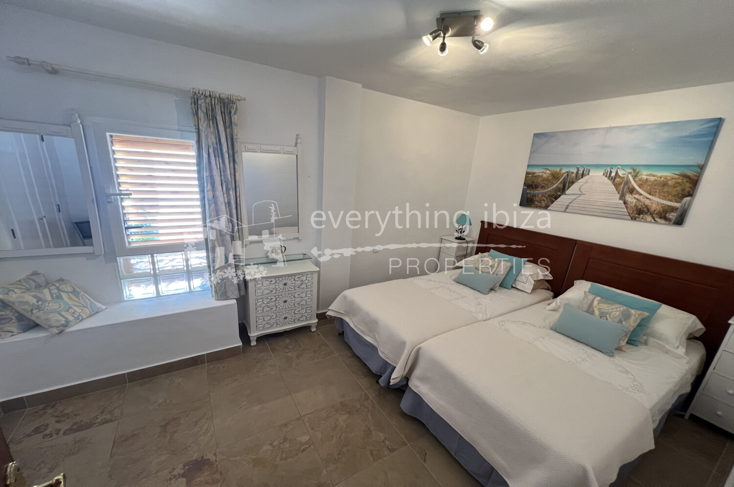 Contemporary Modern 2 Bed Apartment with Super Sea, Bay & Sunset Views, ref. 1705, for sale in Ibiza by everything ibiza Properties