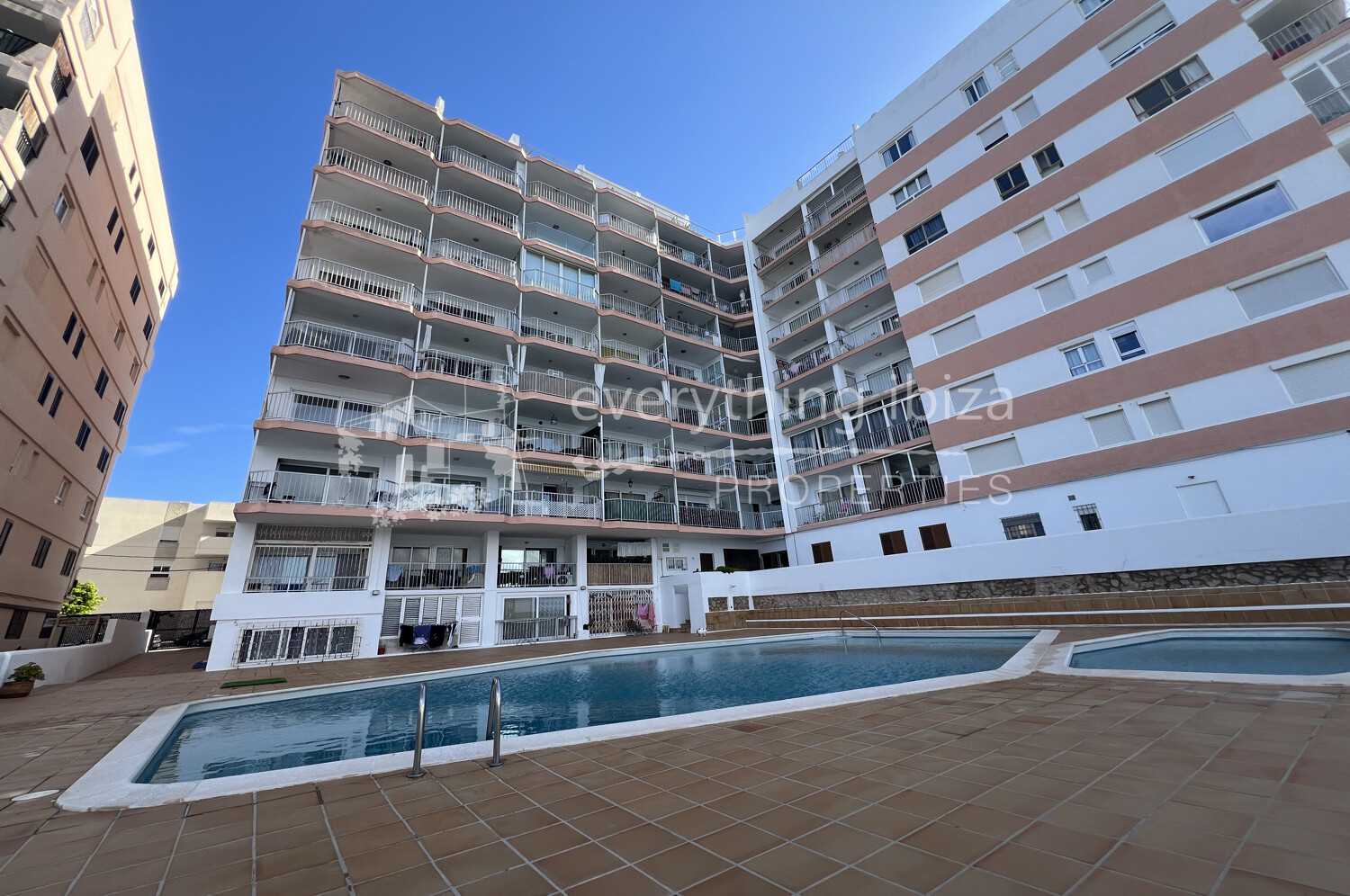 Contemporary Modern 2 Bed Apartment with Super Sea, Bay & Sunset Views, ref. 1705, for sale in Ibiza by everything ibiza Properties