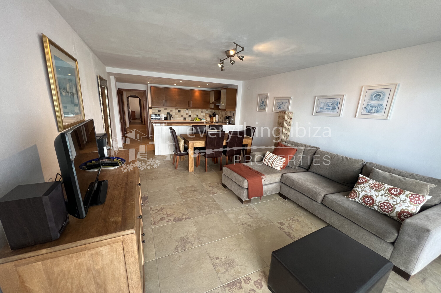 Contemporary Modern 2 Bed Apartment with Super Sea, Bay & Sunset Views, ref. 1705, for sale in Ibiza by everything ibiza Properties