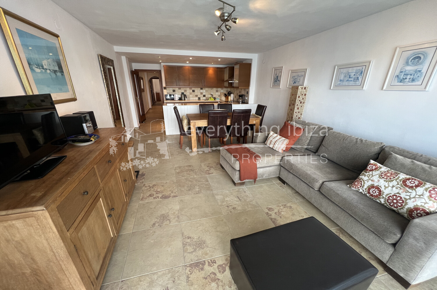 Contemporary Modern 2 Bed Apartment with Super Sea, Bay & Sunset Views, ref. 1705, for sale in Ibiza by everything ibiza Properties