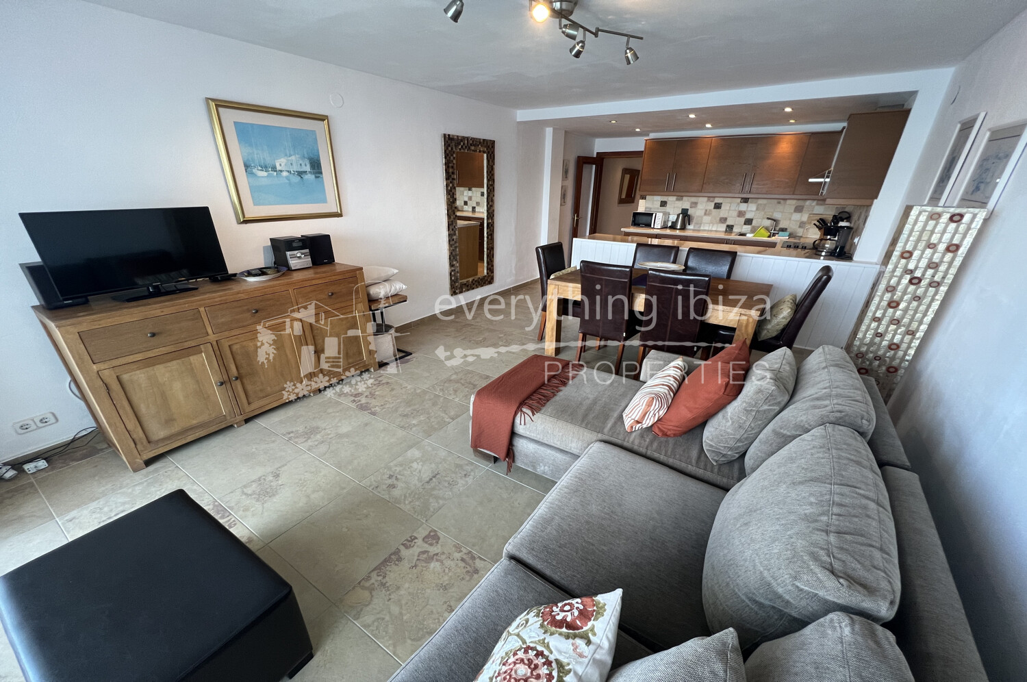 Contemporary Modern 2 Bed Apartment with Super Sea, Bay & Sunset Views, ref. 1705, for sale in Ibiza by everything ibiza Properties