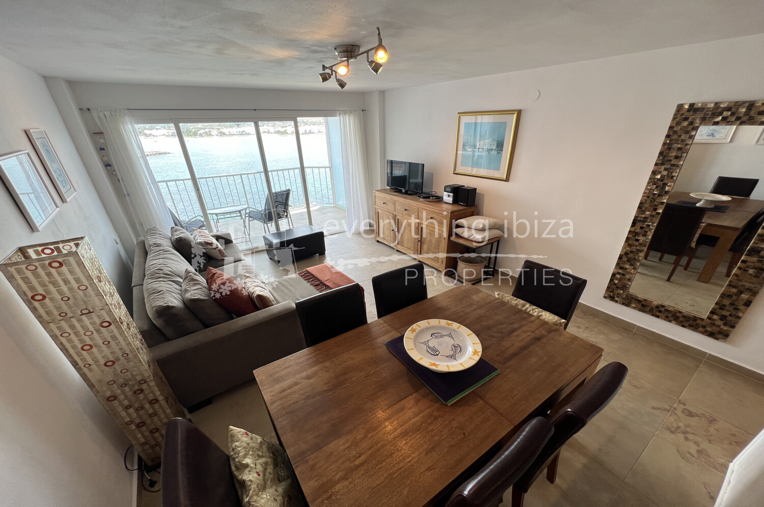 Contemporary Modern 2 Bed Apartment with Super Sea, Bay & Sunset Views, ref. 1705, for sale in Ibiza by everything ibiza Properties
