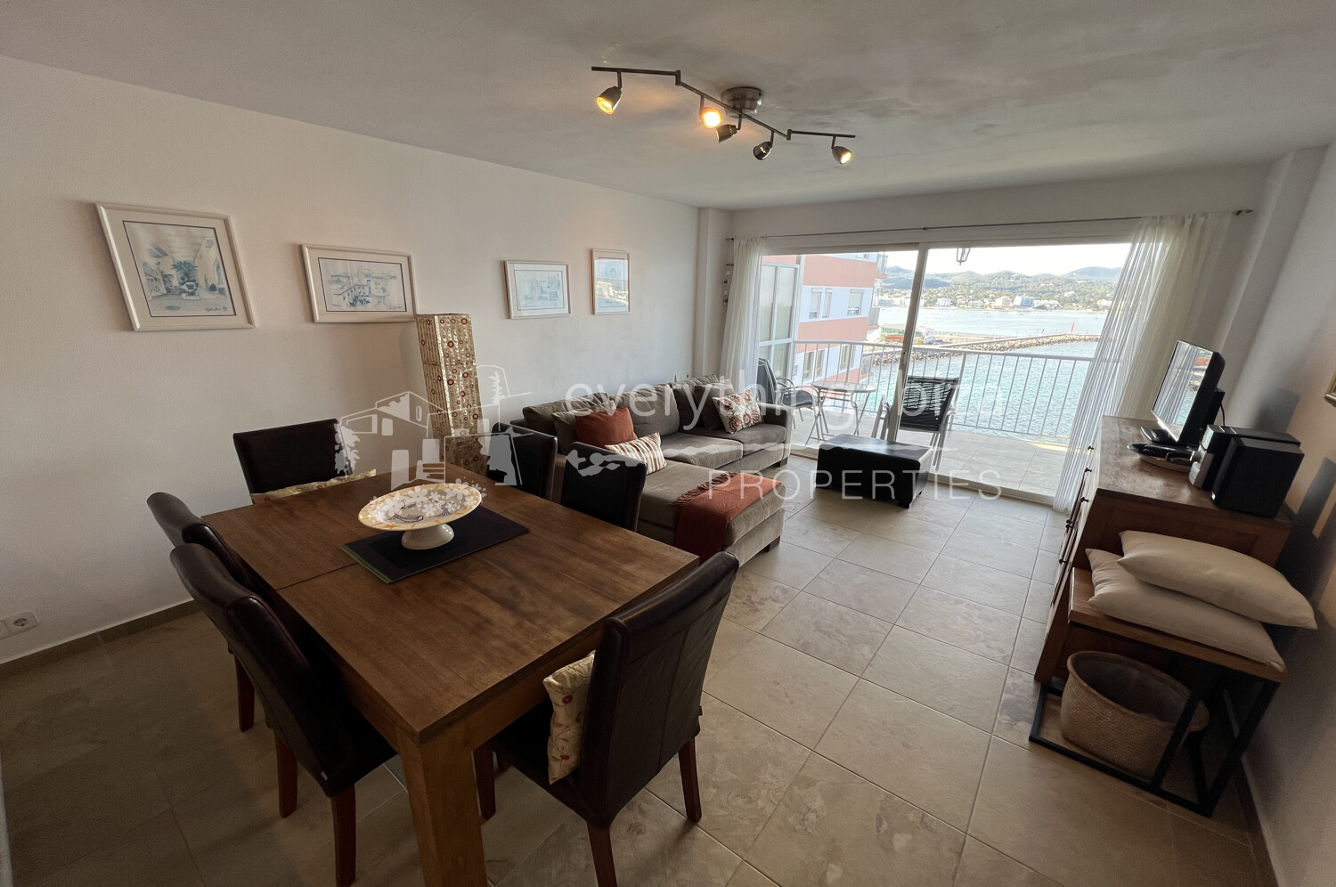 Contemporary Modern 2 Bed Apartment with Super Sea, Bay & Sunset Views, ref. 1705, for sale in Ibiza by everything ibiza Properties