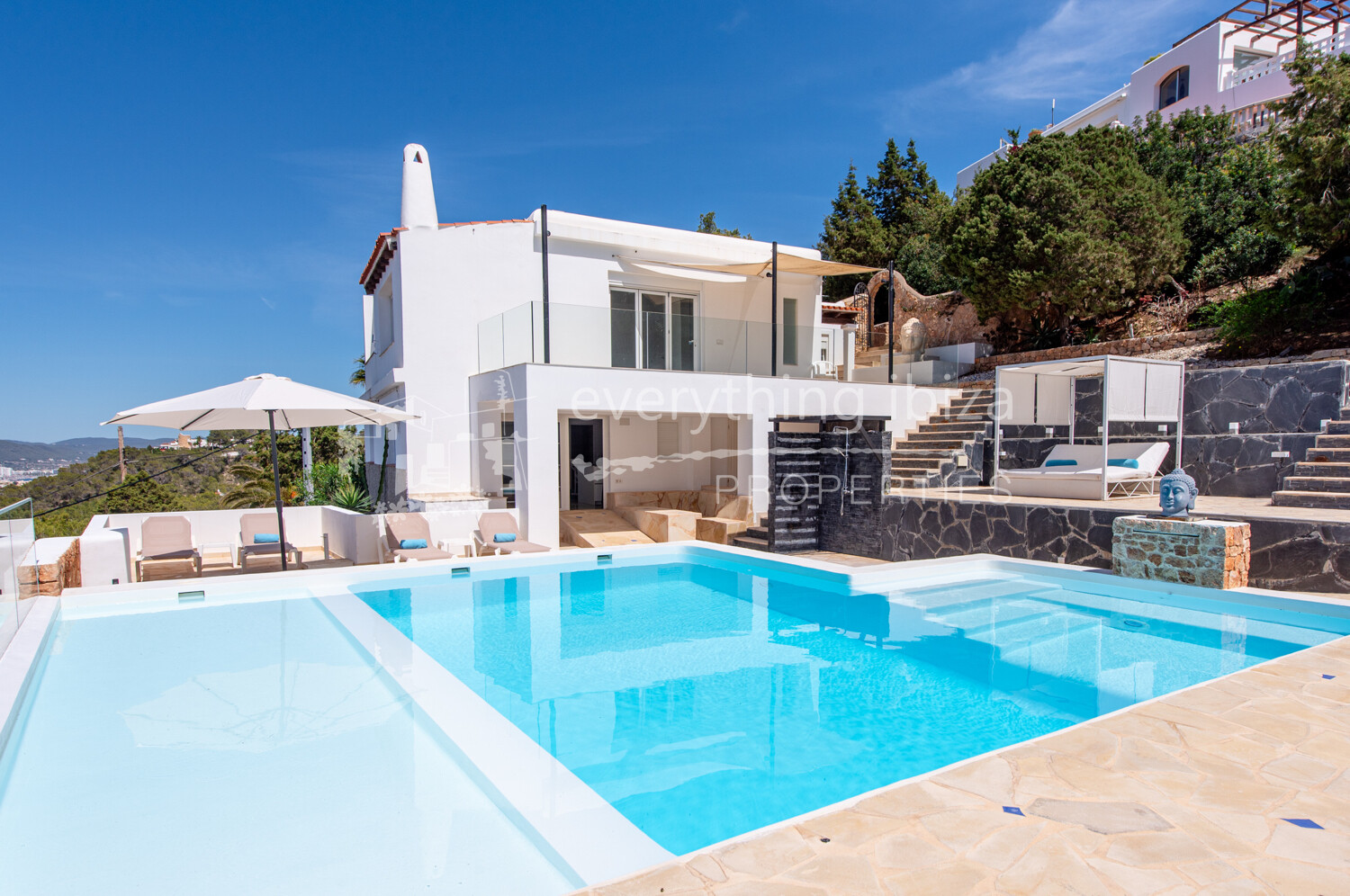 Luxury Elegant Modern Villa with Stunning Views and Close to Beaches, ref. 1708, for sale in Ibiza by everything ibiza Properties