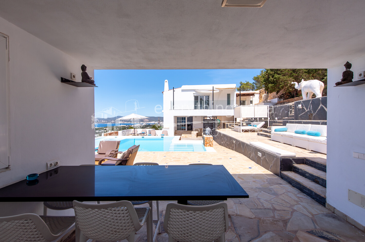 Luxury Elegant Modern Villa with Stunning Views and Close to Beaches, ref. 1708, for sale in Ibiza by everything ibiza Properties