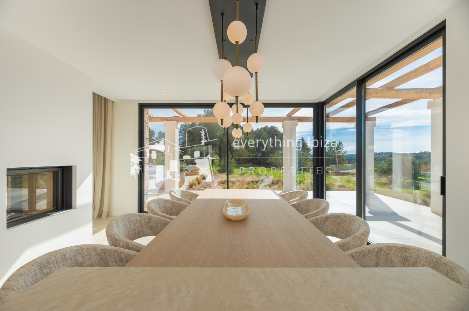 Magnificent New Villa Close to Santa Gertrudis with a Plot of 23.000m2, Ref1722, for sale in Ibiza by everything ibiza Properties