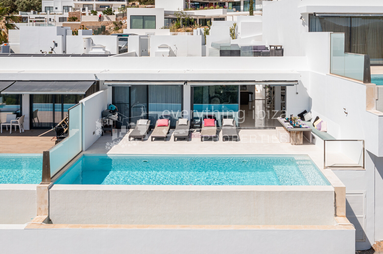 Beautiful Modern House with Stunning Sea, Sunset & Es Vedra Views, ref. 1711, for sale in Ibiza with everything ibiza Properties