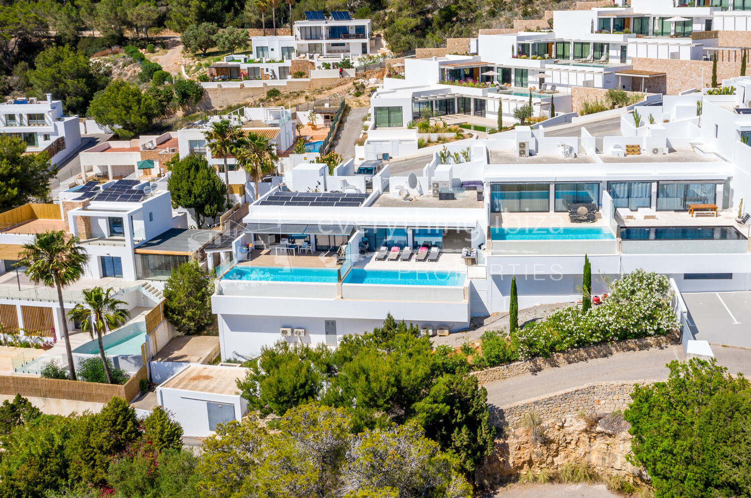 Beautiful Modern House with Stunning Sea, Sunset & Es Vedra Views, ref. 1711, for sale in Ibiza with everything ibiza Properties