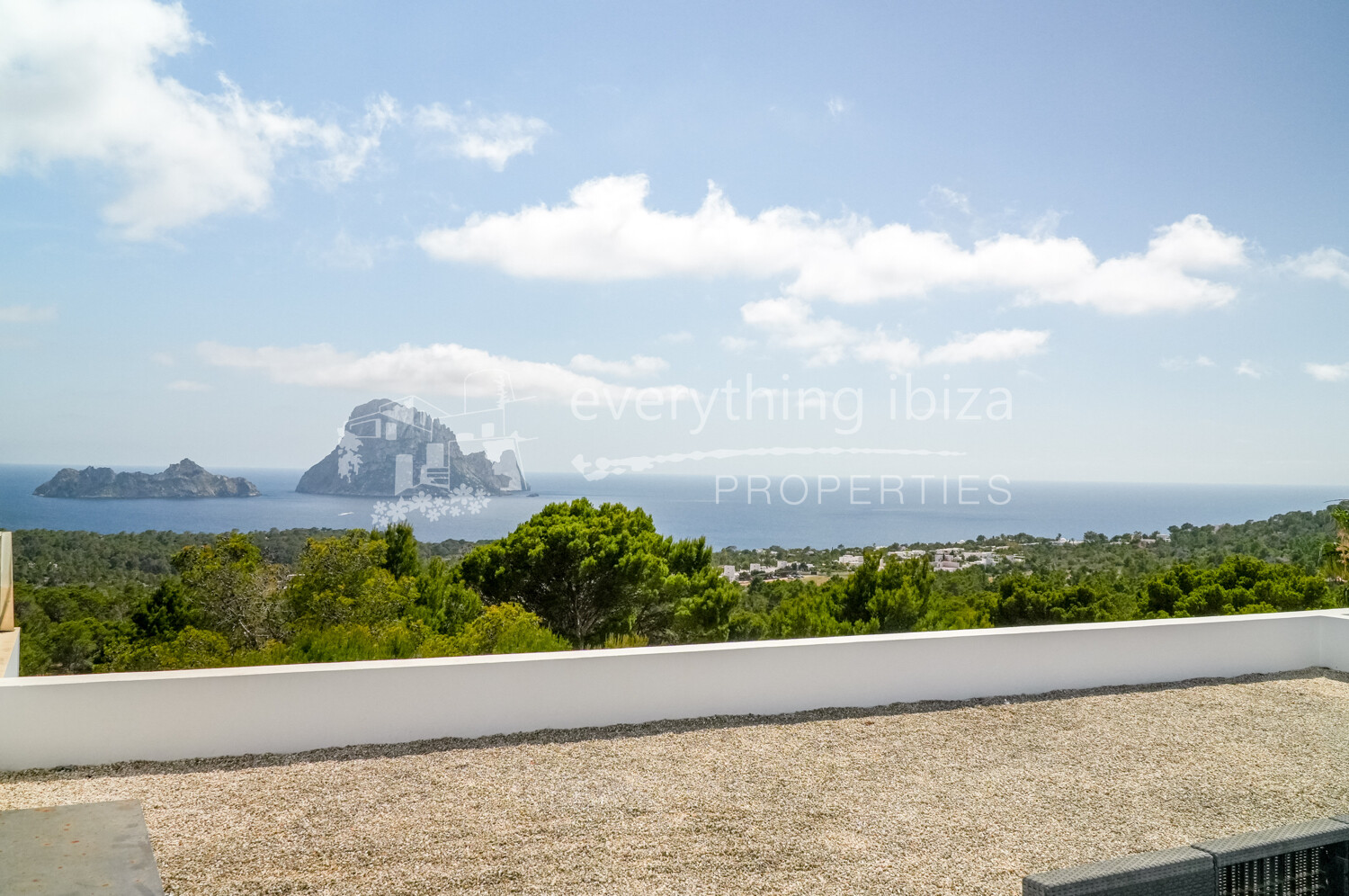 Beautiful Modern House with Stunning Sea, Sunset & Es Vedra Views, ref. 1711, for sale in Ibiza with everything ibiza Properties