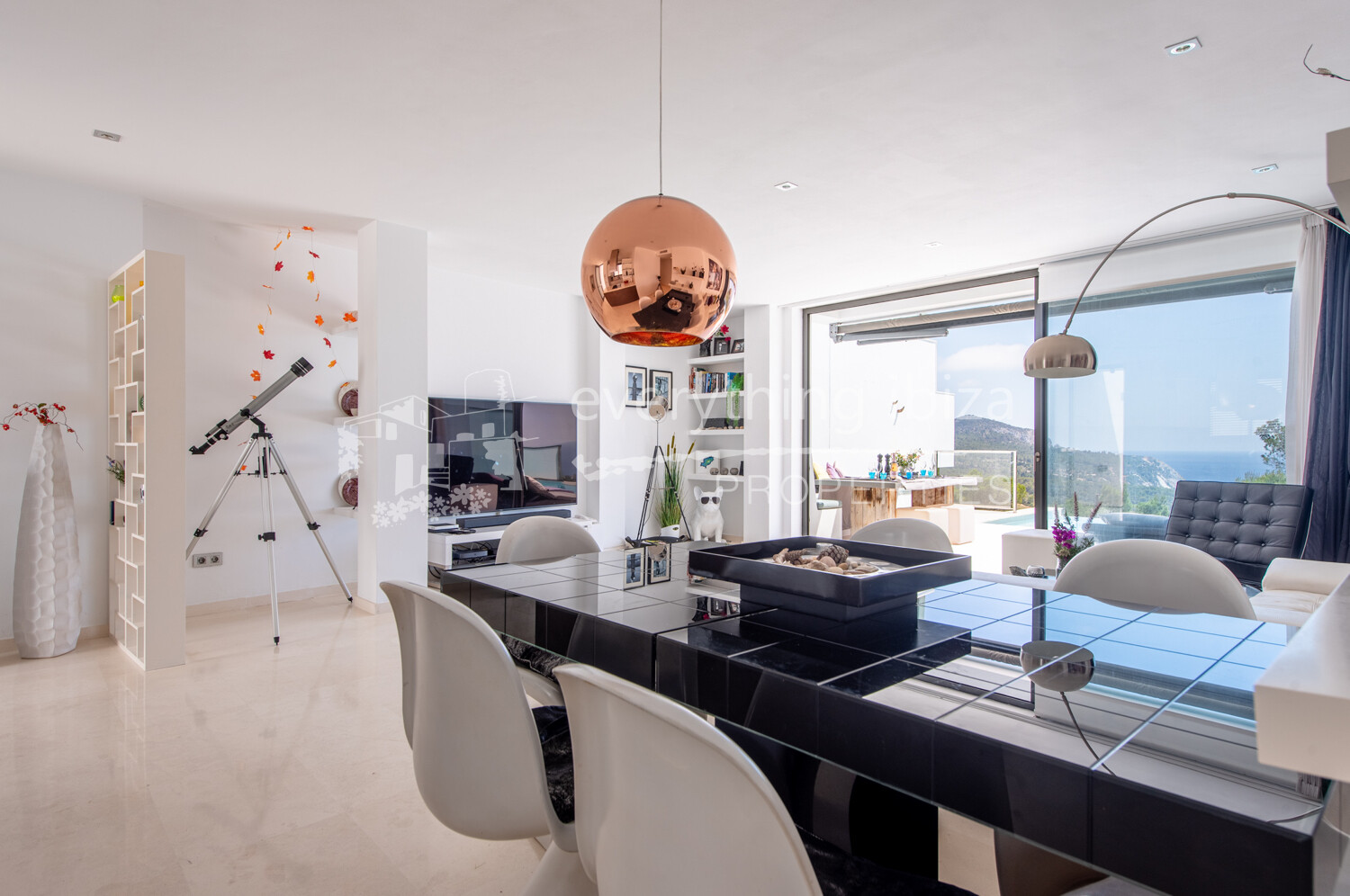 Beautiful Modern House with Stunning Sea, Sunset & Es Vedra Views, ref. 1711, for sale in Ibiza with everything ibiza Properties