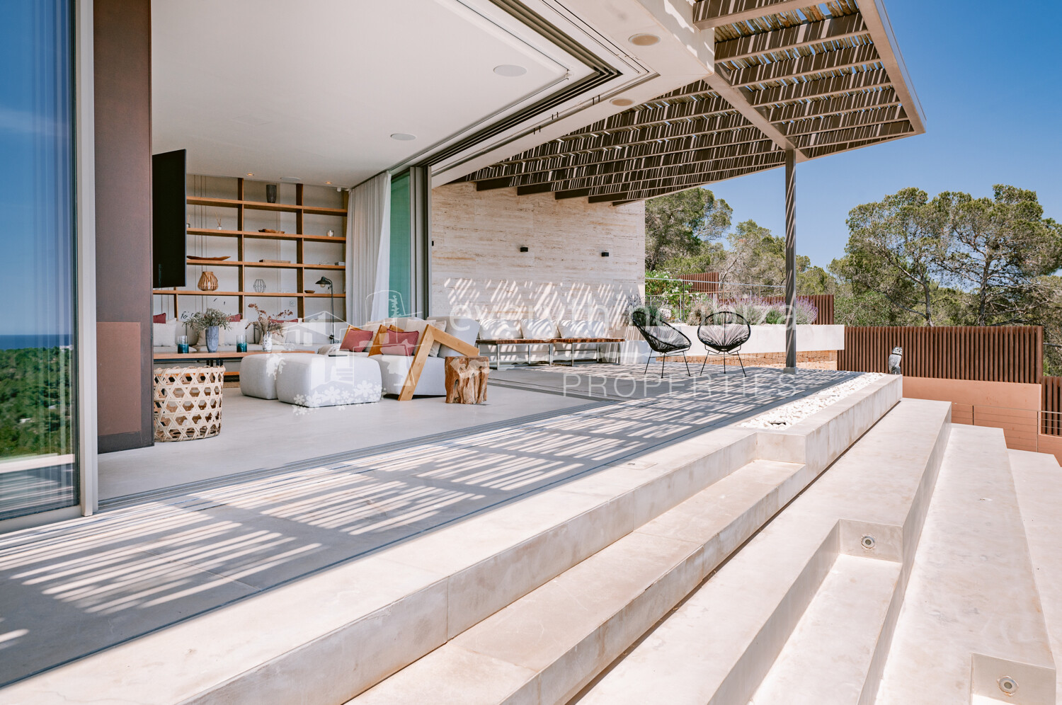 Stunning Contemporary 6 Bedroom Villa with Amazing Panoramic Views, ref. 1718, for sale in Ibiza by everything ibiza Properties