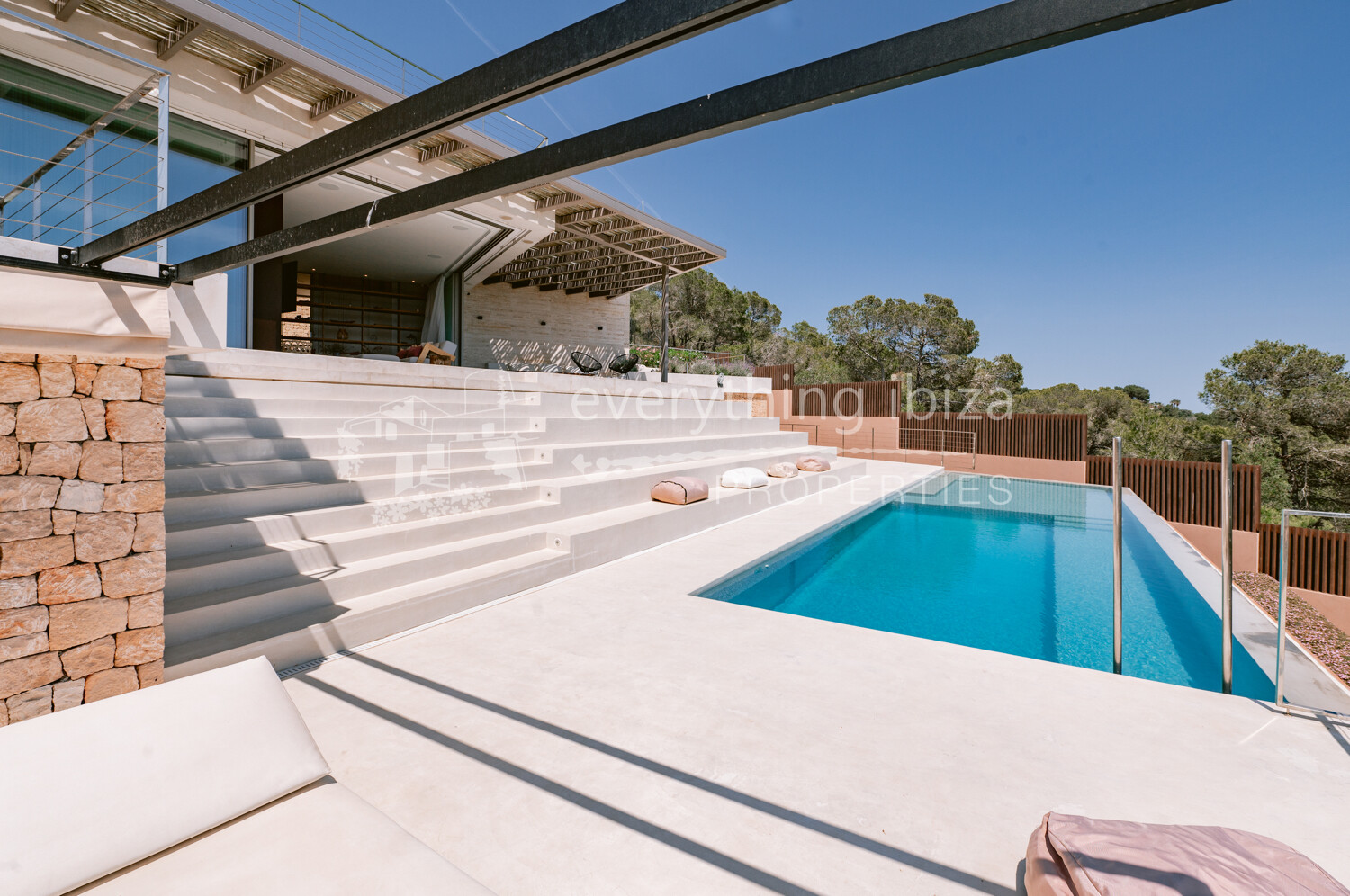 Stunning Contemporary 6 Bedroom Villa with Amazing Panoramic Views, ref. 1718, for sale in Ibiza by everything ibiza Properties