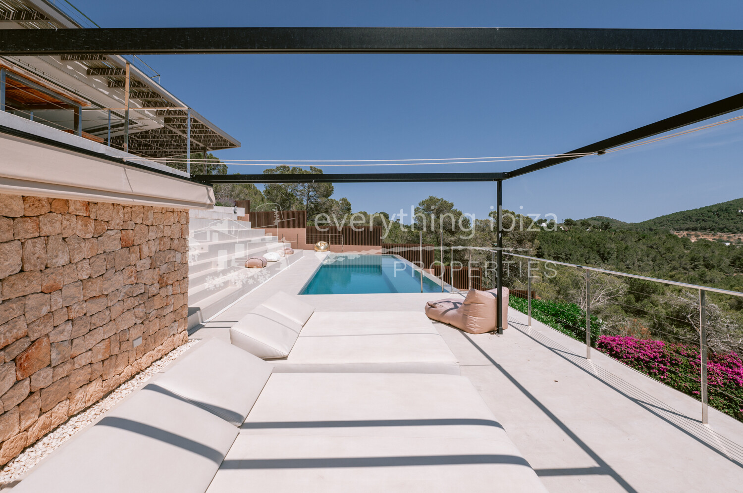Stunning Contemporary 6 Bedroom Villa with Amazing Panoramic Views, ref. 1718, for sale in Ibiza by everything ibiza Properties