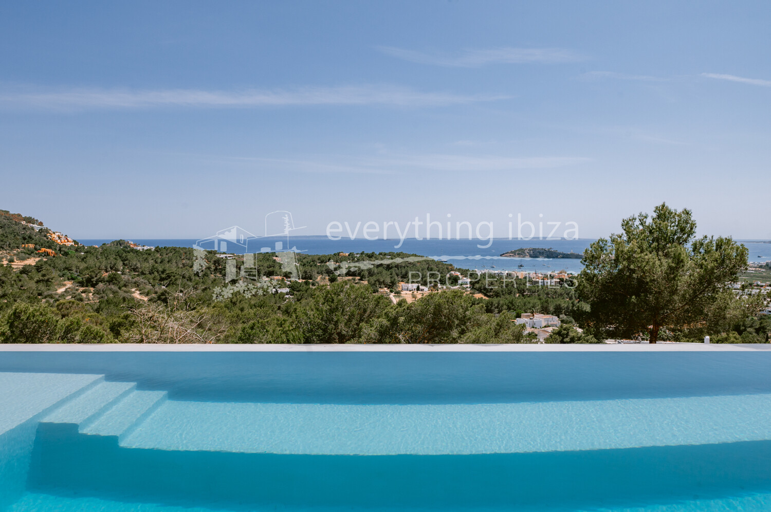 Stunning Contemporary 6 Bedroom Villa with Amazing Panoramic Views, ref. 1718, for sale in Ibiza by everything ibiza Properties