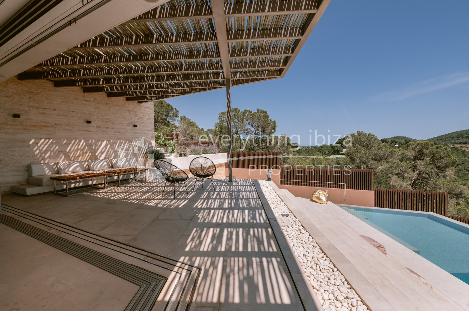 Stunning Contemporary 6 Bedroom Villa with Amazing Panoramic Views, ref. 1718, for sale in Ibiza by everything ibiza Properties