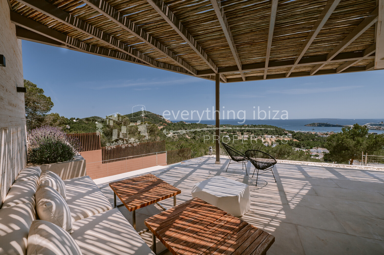 Stunning Contemporary 6 Bedroom Villa with Amazing Panoramic Views, ref. 1718, for sale in Ibiza by everything ibiza Properties