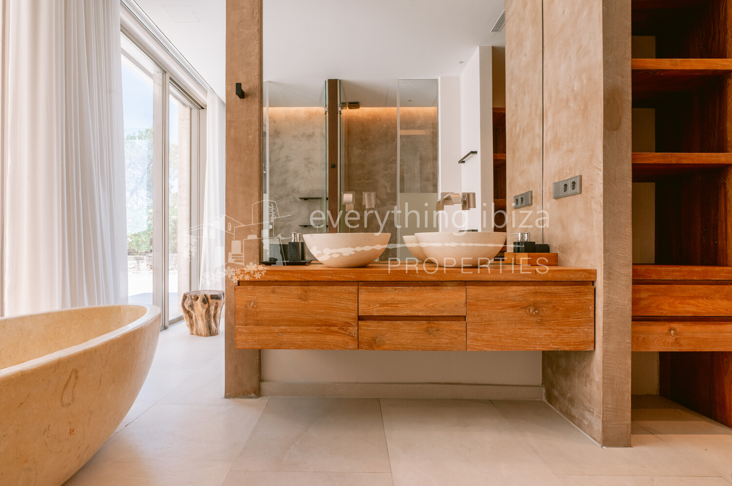 Stunning Contemporary 6 Bedroom Villa with Amazing Panoramic Views, ref. 1718, for sale in Ibiza by everything ibiza Properties