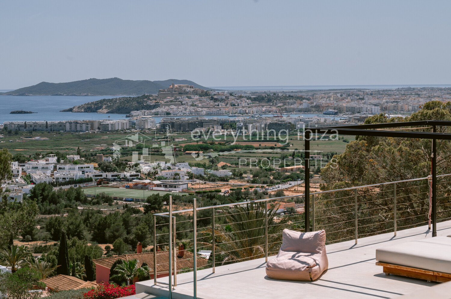 Stunning Contemporary 6 Bedroom Villa with Amazing Panoramic Views, ref. 1718, for sale in Ibiza by everything ibiza Properties