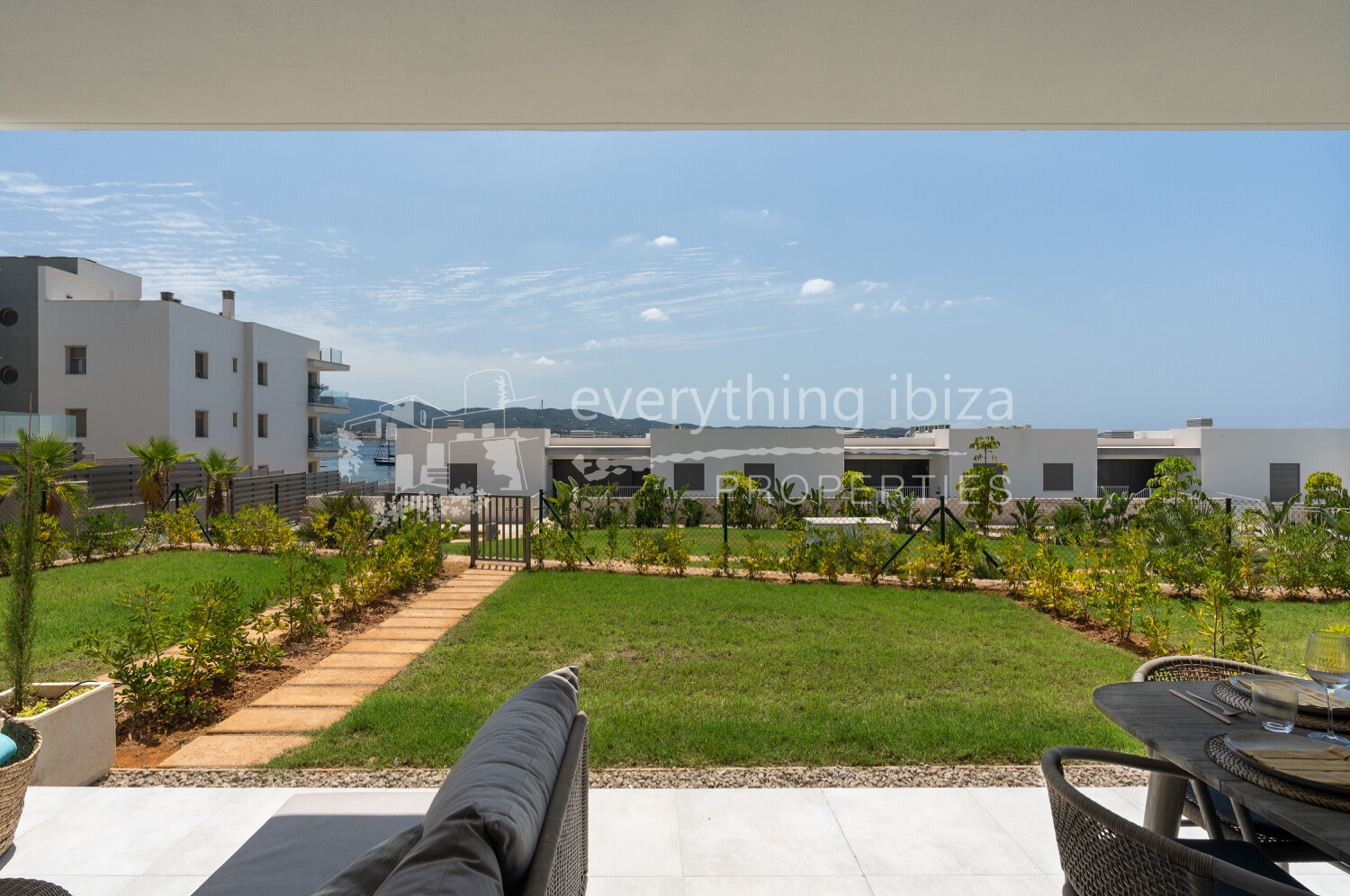 Beautiful Contemporary 2 Bed Apartment with Garden & Impressive Views, ref. 1727, for sale in Ibiza by everything ibiza Properties