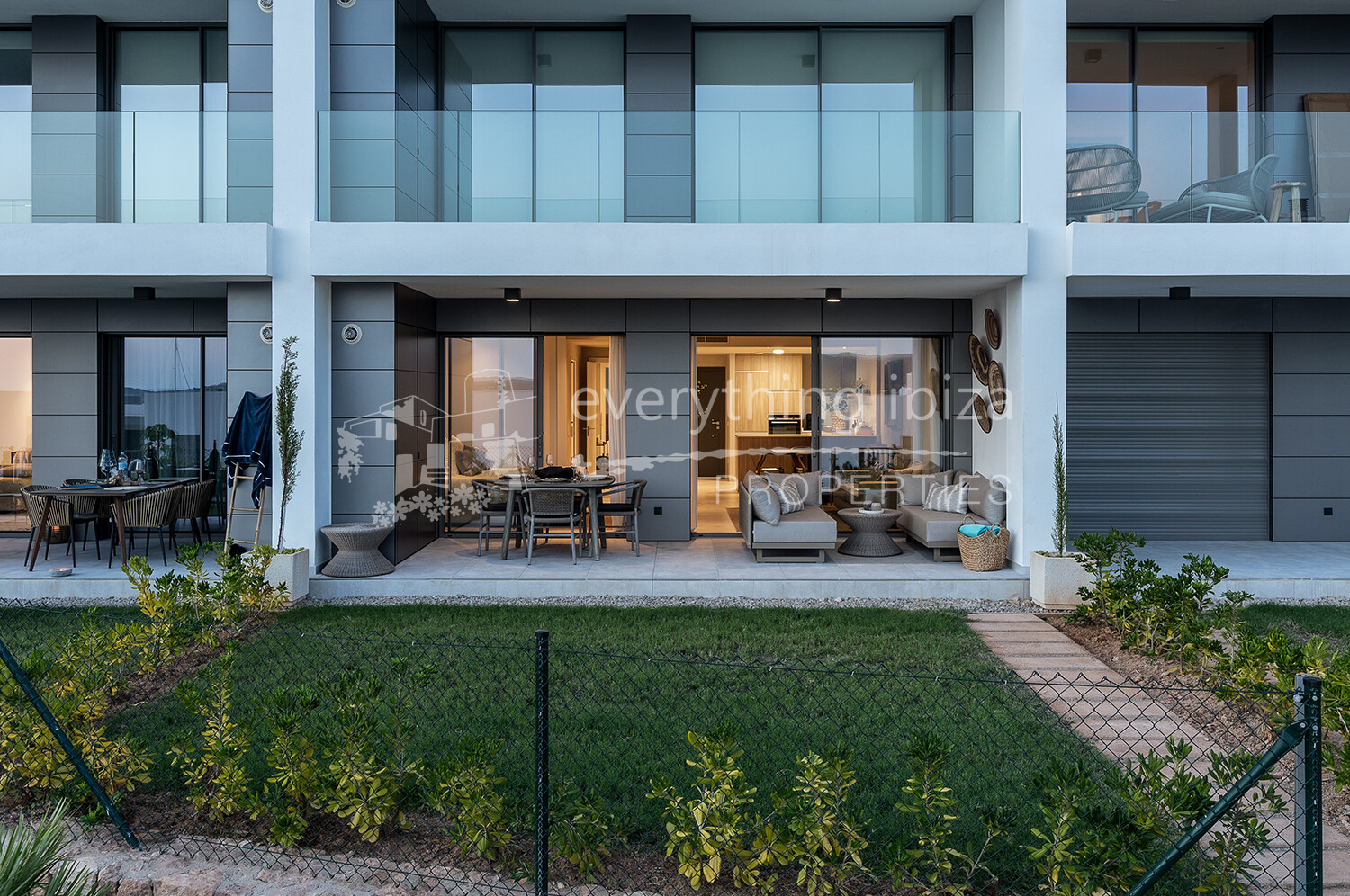 Beautiful Contemporary 2 Bed Apartment with Garden & Impressive Views, ref. 1727, for sale in Ibiza by everything ibiza Properties