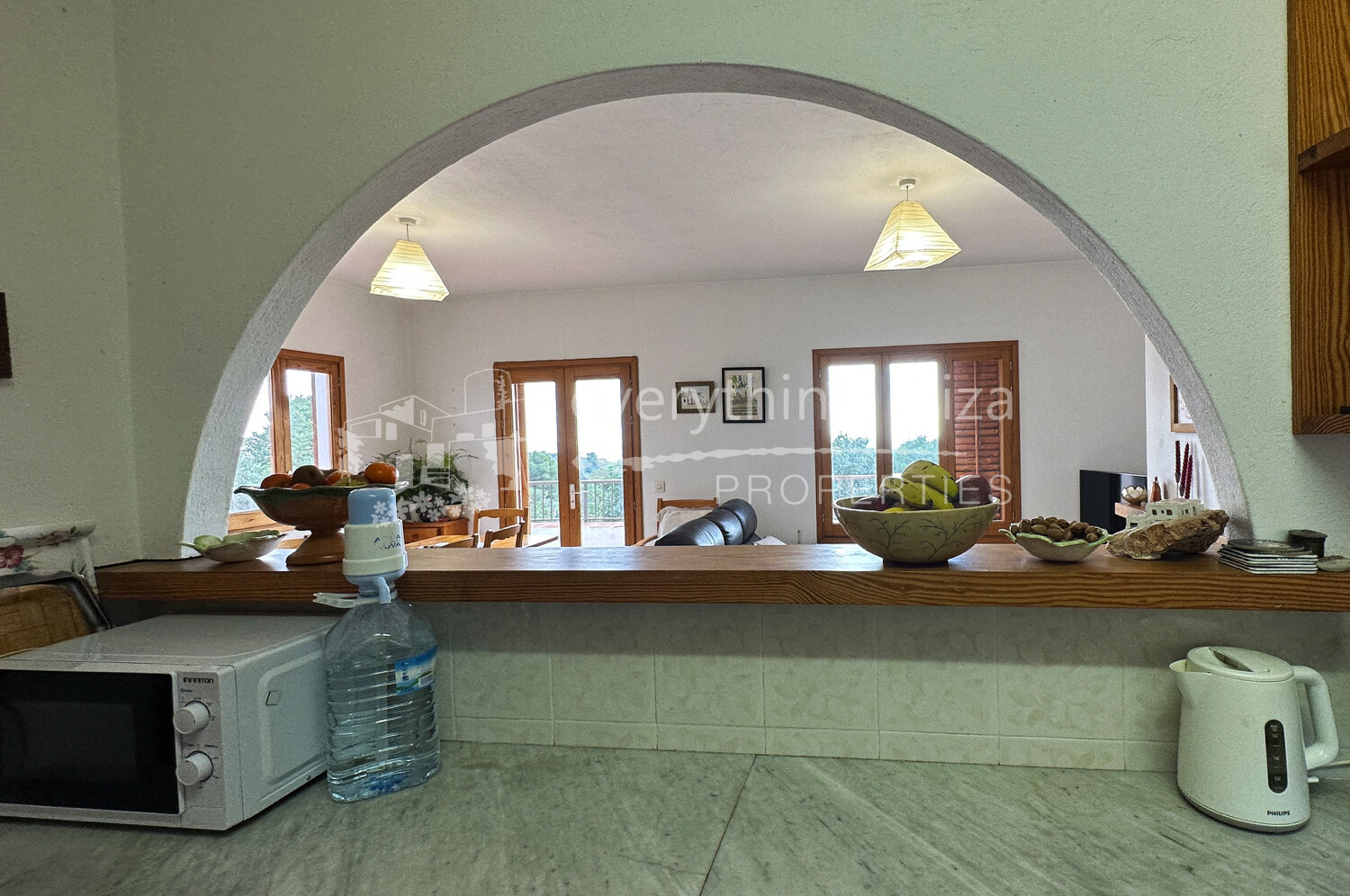 Elegant Traditionally Styled Villa on Large Fertile Plot with Views, ref. 1742, for sale in Ibiza by everything ibiza Properties