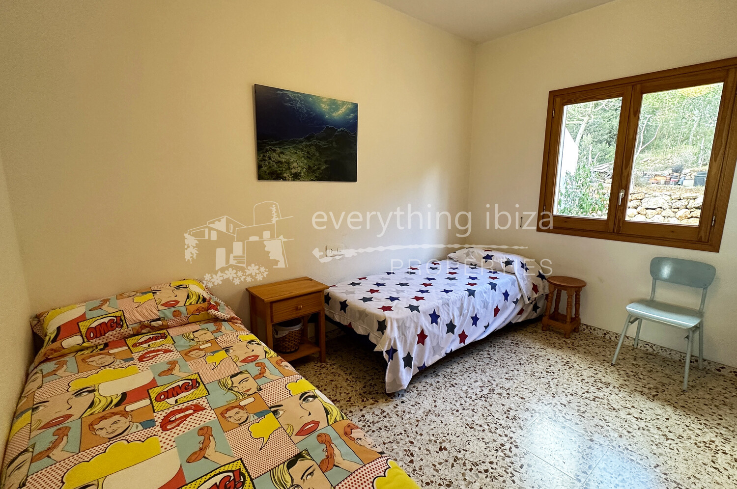 Elegant Traditionally Styled Villa on Large Fertile Plot with Views, ref. 1742, for sale in Ibiza by everything ibiza Properties