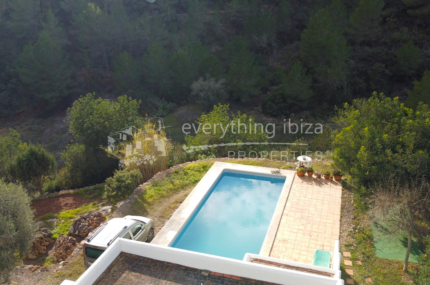 Elegant Traditionally Styled Villa on Large Fertile Plot with Views, ref. 1742, for sale in Ibiza by everything ibiza Properties