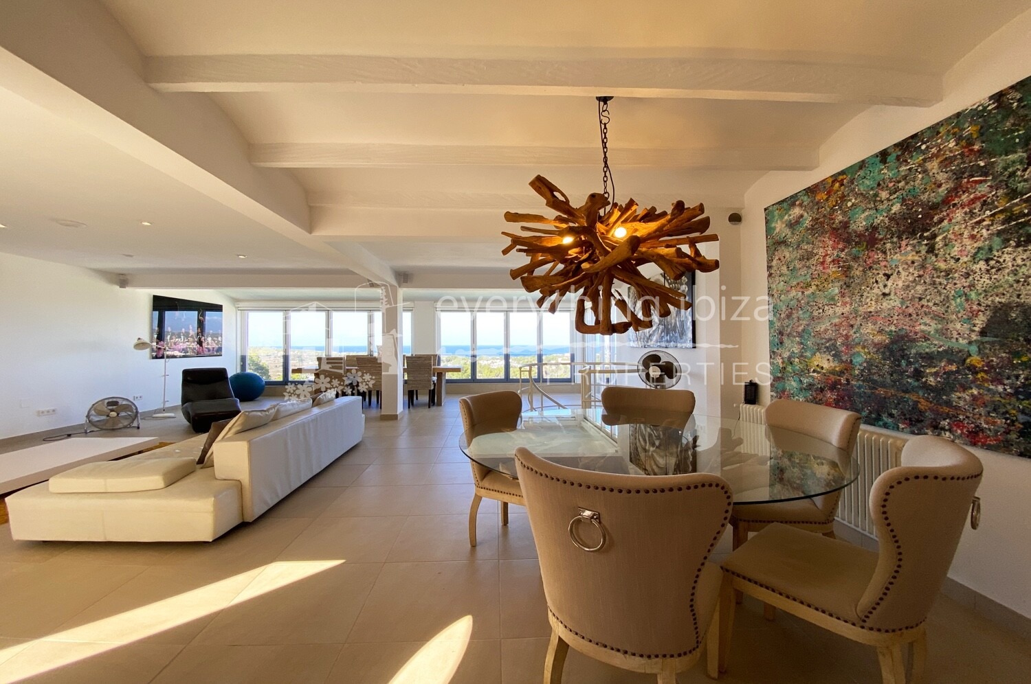 Beautifully Renovated Villa with Private Pool and Panoramic Views to the Sea, ref. 1748, for sale in Ibiza by everything ibiza Properties