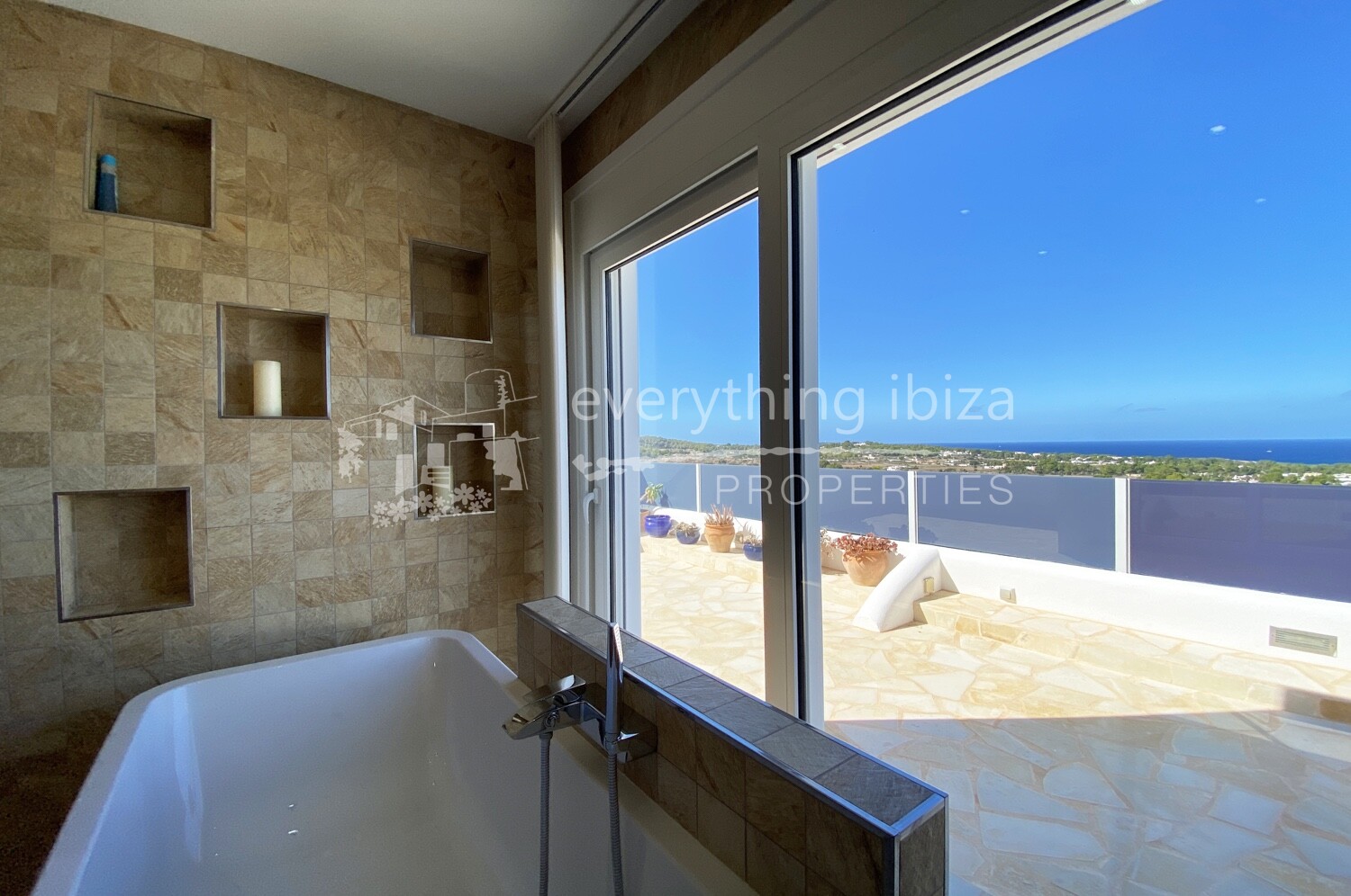 Beautifully Renovated Villa with Private Pool and Panoramic Views to the Sea, ref. 1748, for sale in Ibiza by everything ibiza Properties