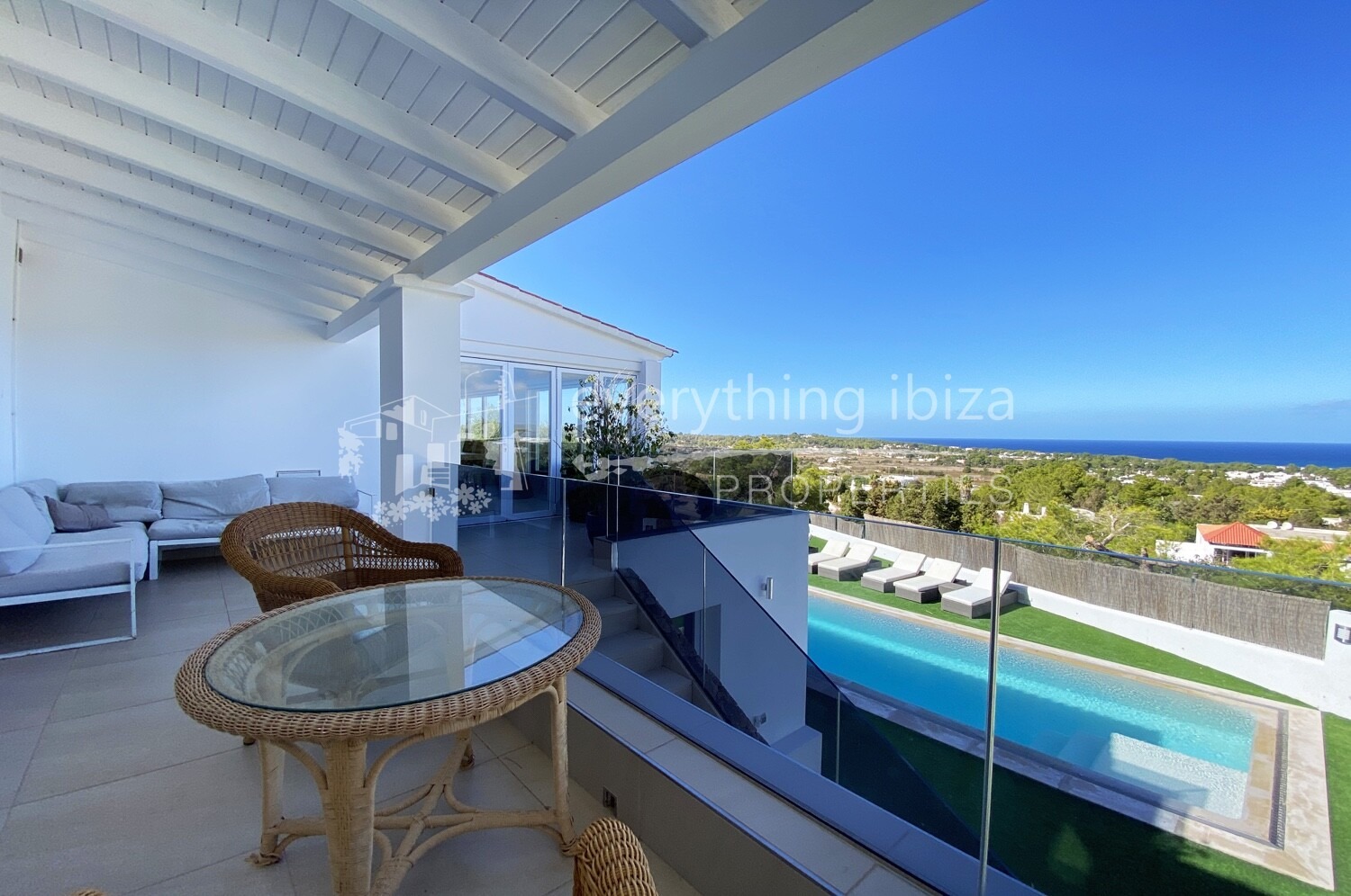 Beautifully Renovated Villa with Private Pool and Panoramic Views to the Sea, ref. 1748, for sale in Ibiza by everything ibiza Properties