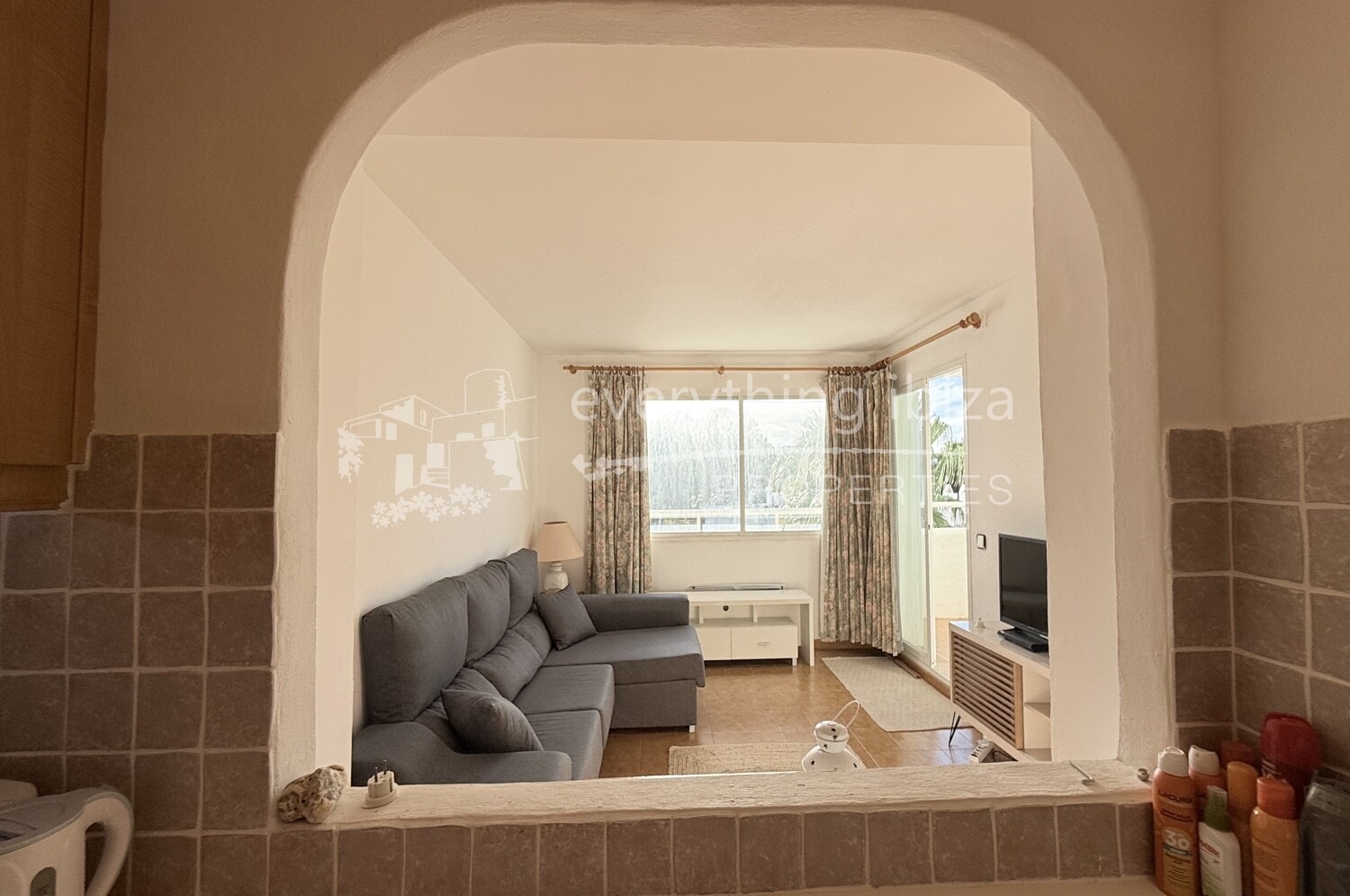 Super 2 Bedroomed Apartment with Residents Pool and Close to the Beach, ref. 1756, for sale in Ibiza by everything ibiza Properties