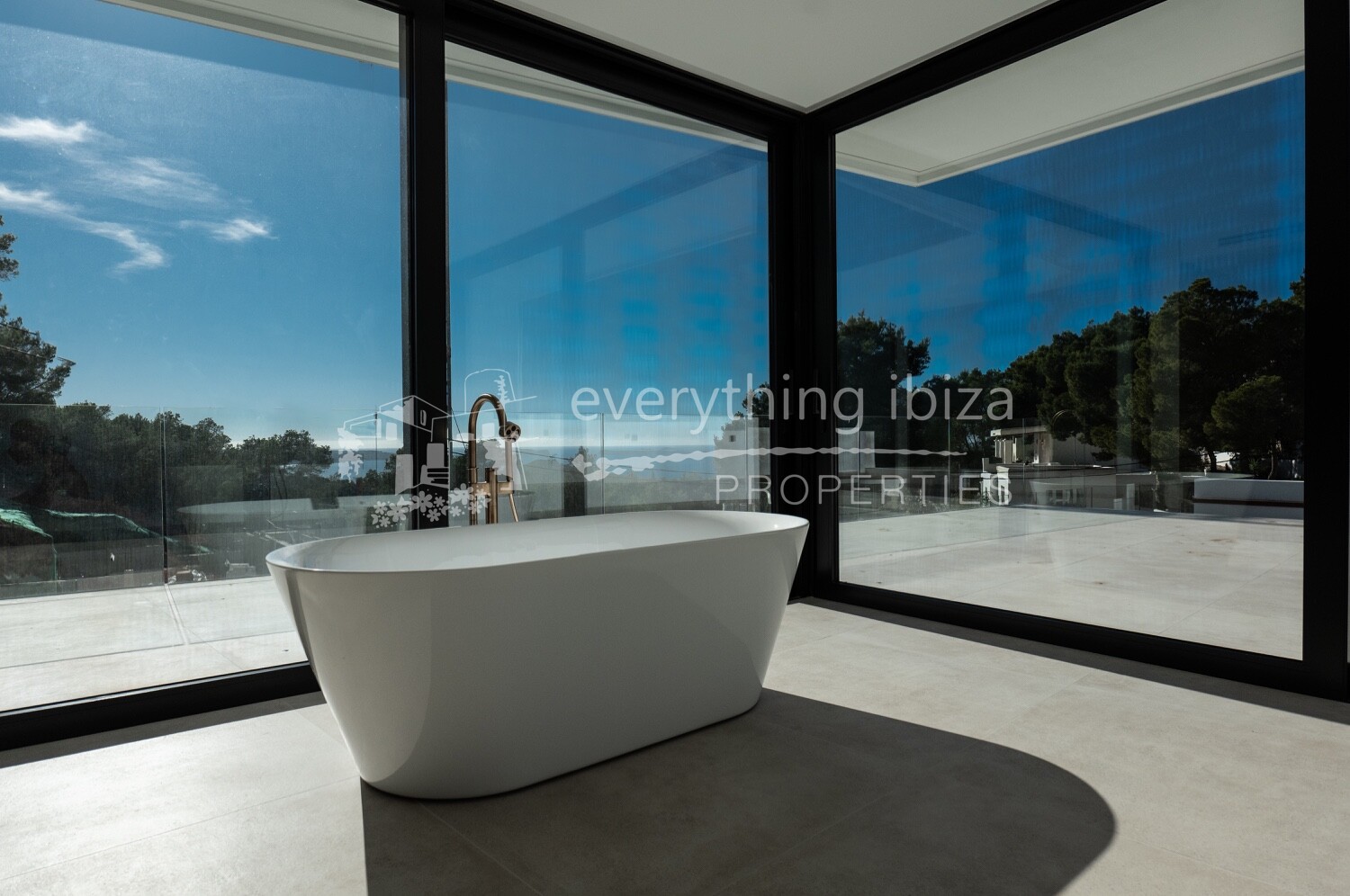 Magnificent New Build Villa Close to the Beach with Super Sea Views, ref. 1771, for sale in Ibiza by everything ibiza Properties