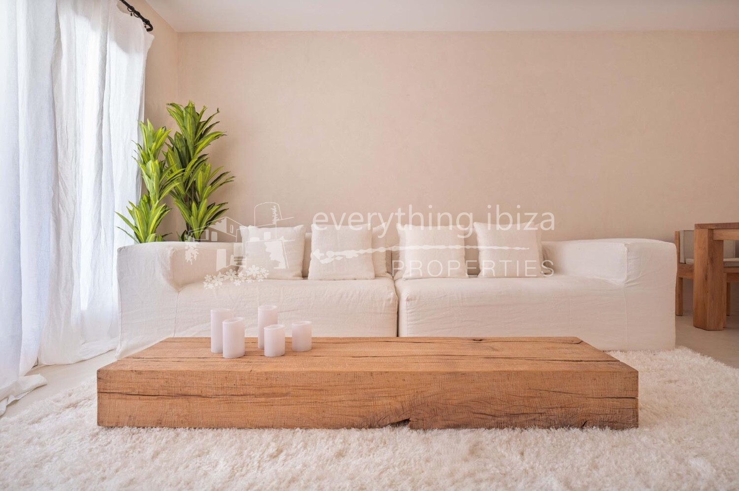 Beautiful Renovated Townhouse in Elite Community Close to Calas Tarida and Moli, ref. 1778, for sale in Ibiza by everything ibiza Properties