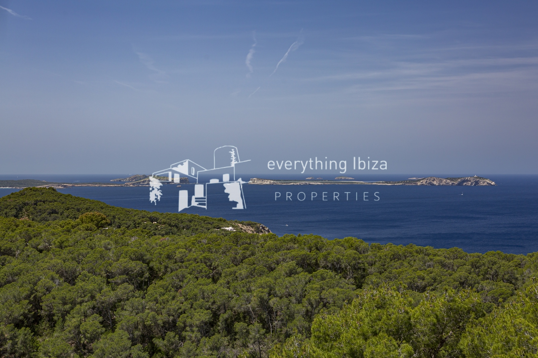 Magnificent Modern Villa in Cala Salada with Tourist License and Stunning Sea & Sunset Views by everything ibiza Properties - ref. 1825