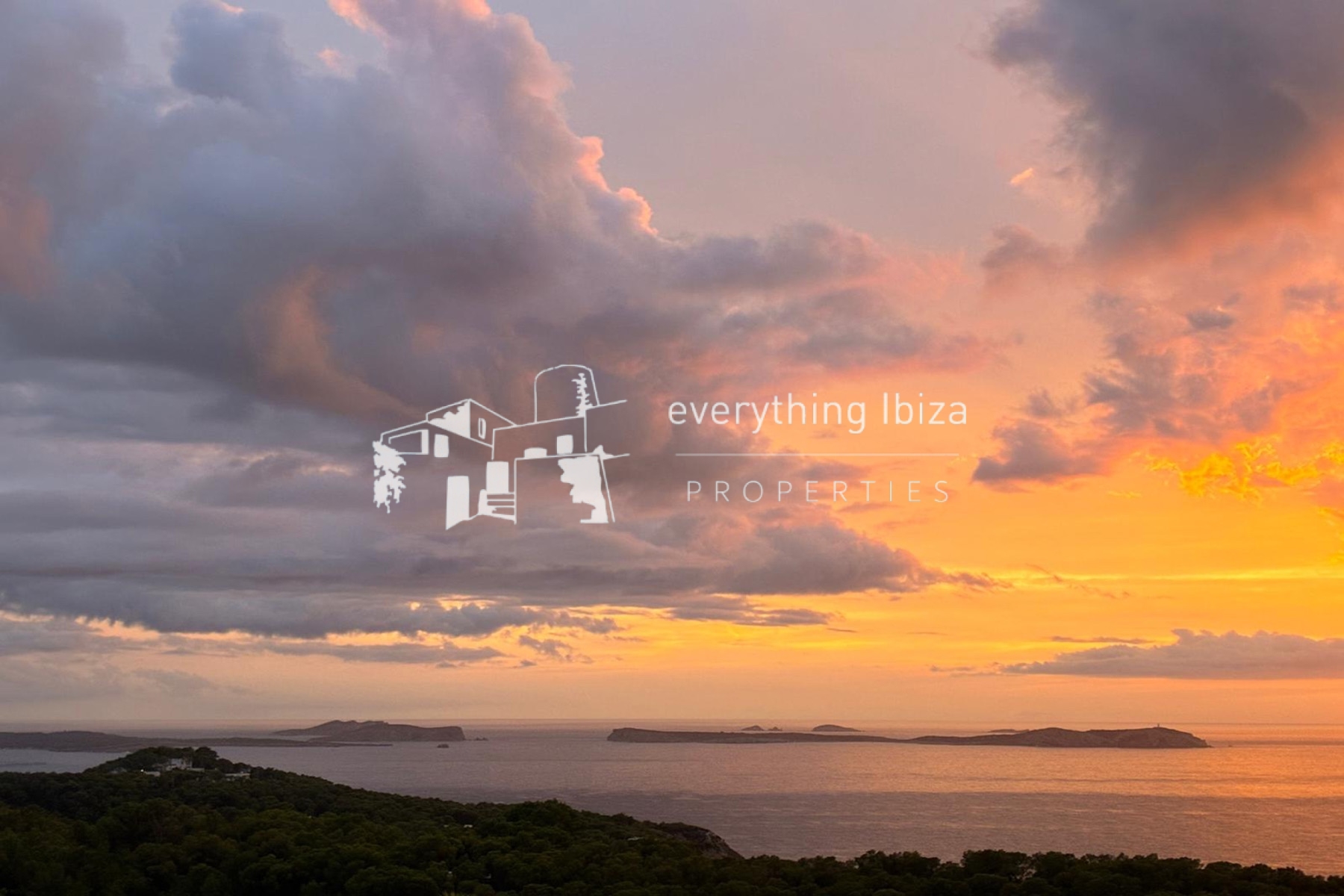 Magnificent Modern Villa in Cala Salada with Tourist License and Stunning Sea & Sunset Views by everything ibiza Properties - ref. 1825