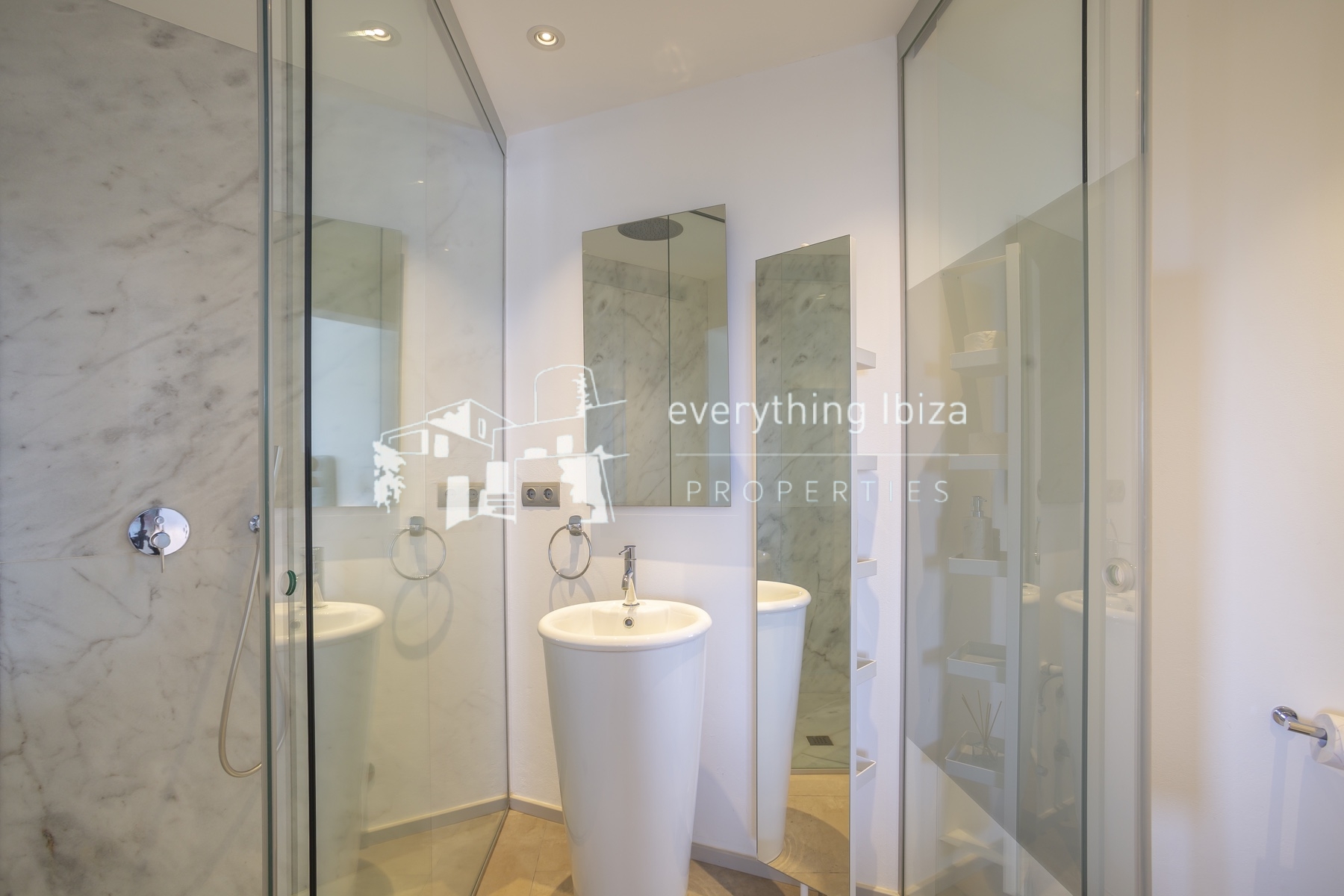 Magnificent Modern Villa in Cala Salada with Tourist License and Stunning Sea & Sunset Views by everything ibiza Properties - ref. 1825