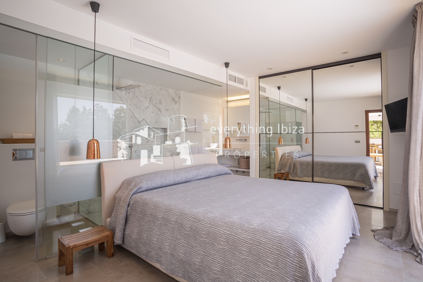 Magnificent Modern Villa in Cala Salada with Tourist License and Stunning Sea & Sunset Views by everything ibiza Properties - ref. 1825