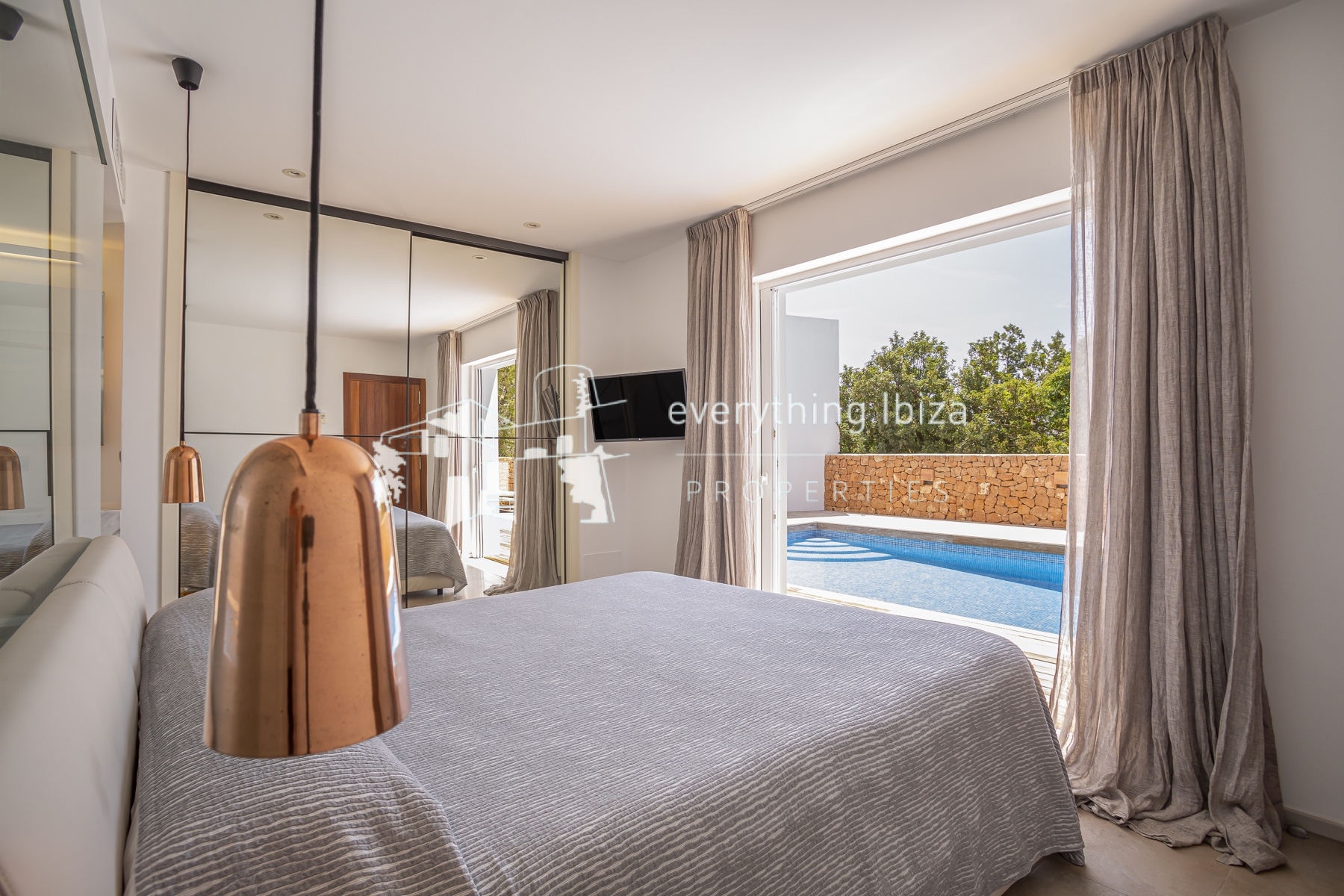 Magnificent Modern Villa in Cala Salada with Tourist License and Stunning Sea & Sunset Views by everything ibiza Properties - ref. 1825