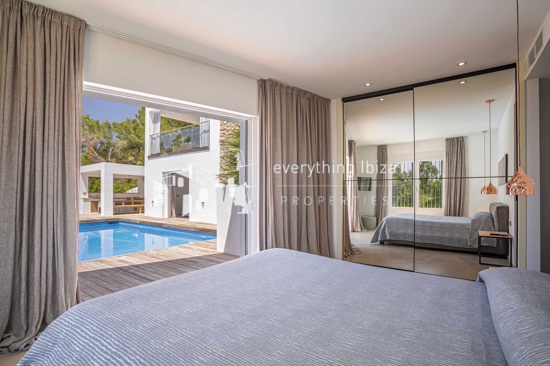 Magnificent Modern Villa in Cala Salada with Tourist License and Stunning Sea & Sunset Views by everything ibiza Properties - ref. 1825