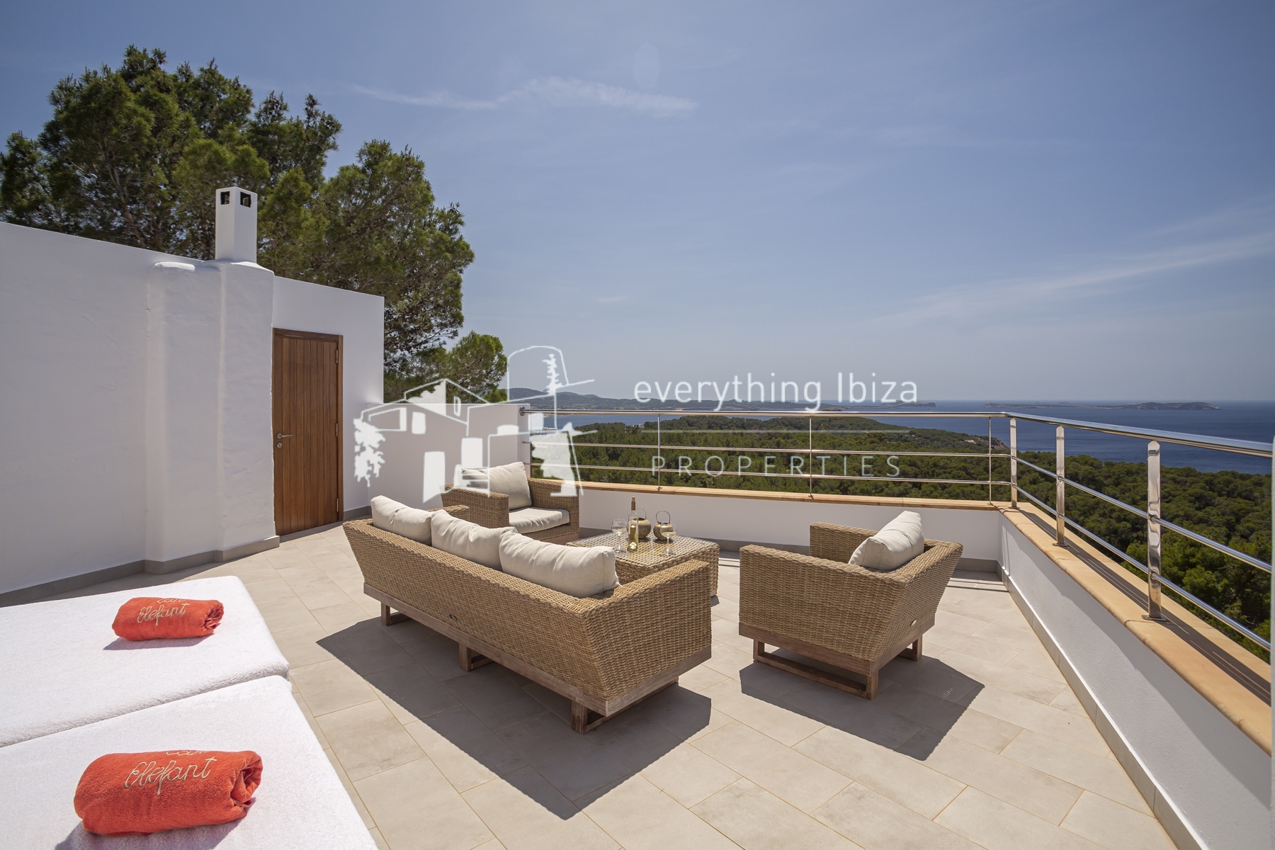 Magnificent Modern Villa in Cala Salada with Tourist License and Stunning Sea & Sunset Views by everything ibiza Properties - ref. 1825