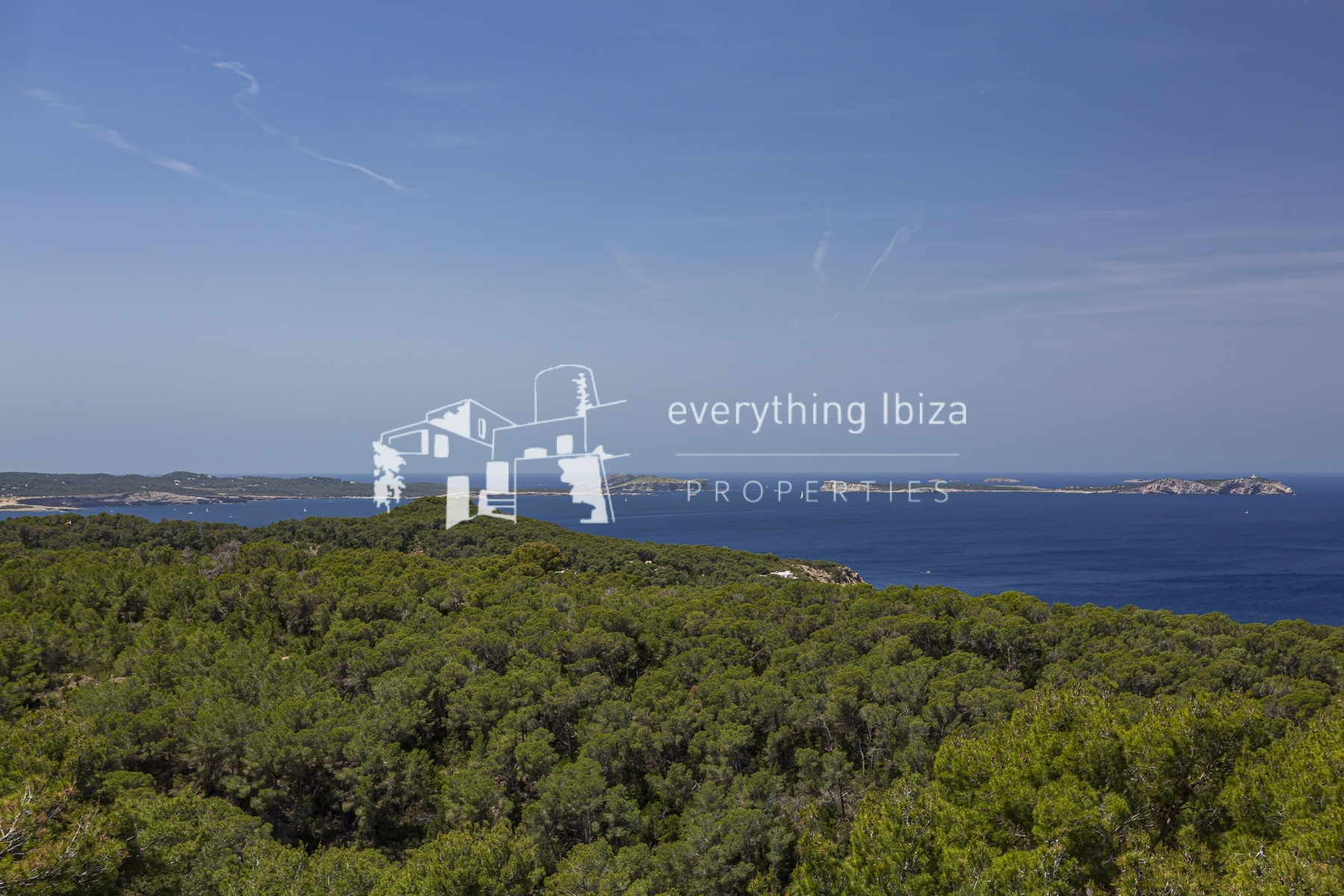 Magnificent Modern Villa in Cala Salada with Tourist License and Stunning Sea & Sunset Views by everything ibiza Properties - ref. 1825